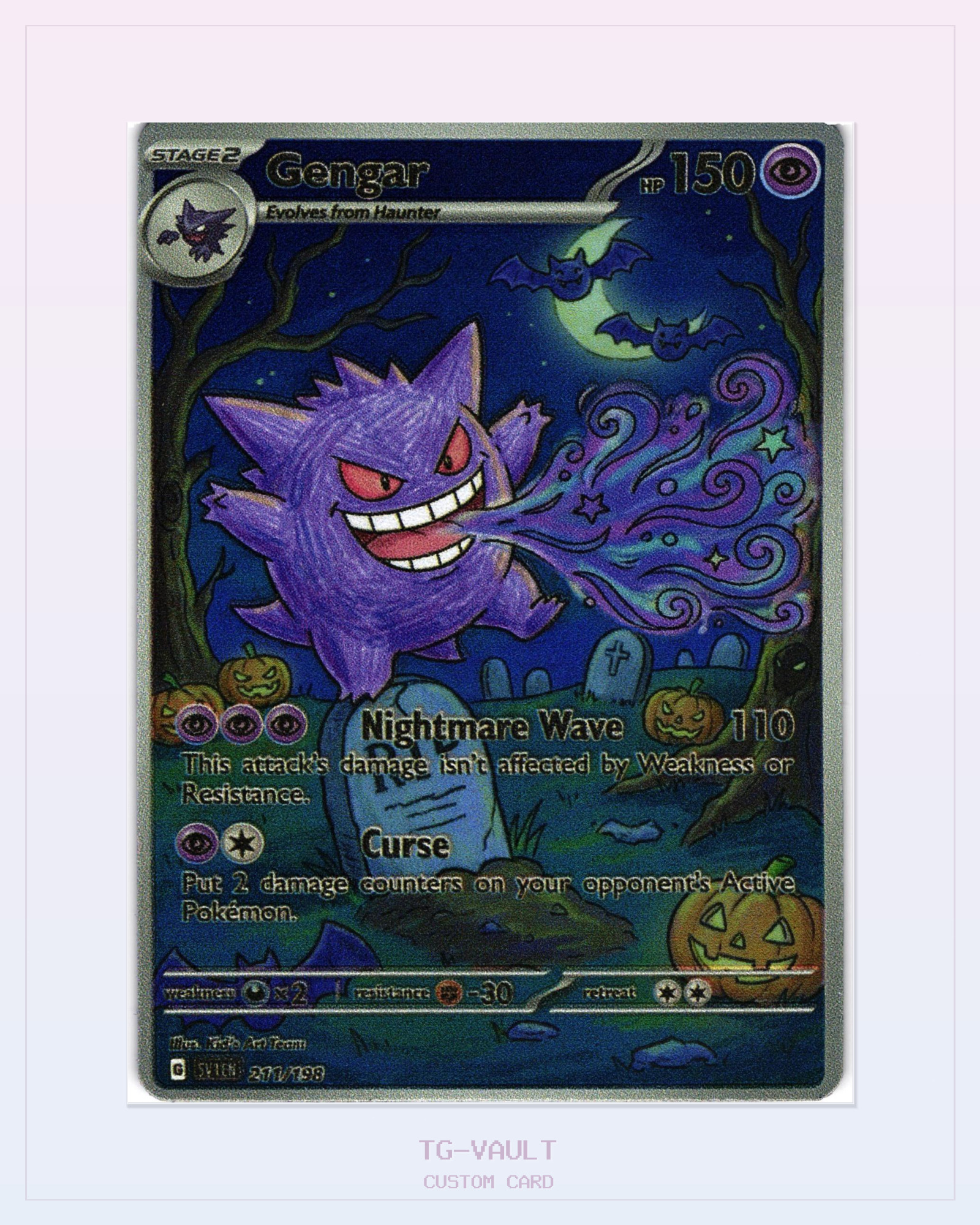 GENGAR-NIGHTMARE-WAVE – COLOR-SKETCH GENGAR-NIGHTMARE-WAVE – COLOR-SKETCH – verfügbar bei TG Vault