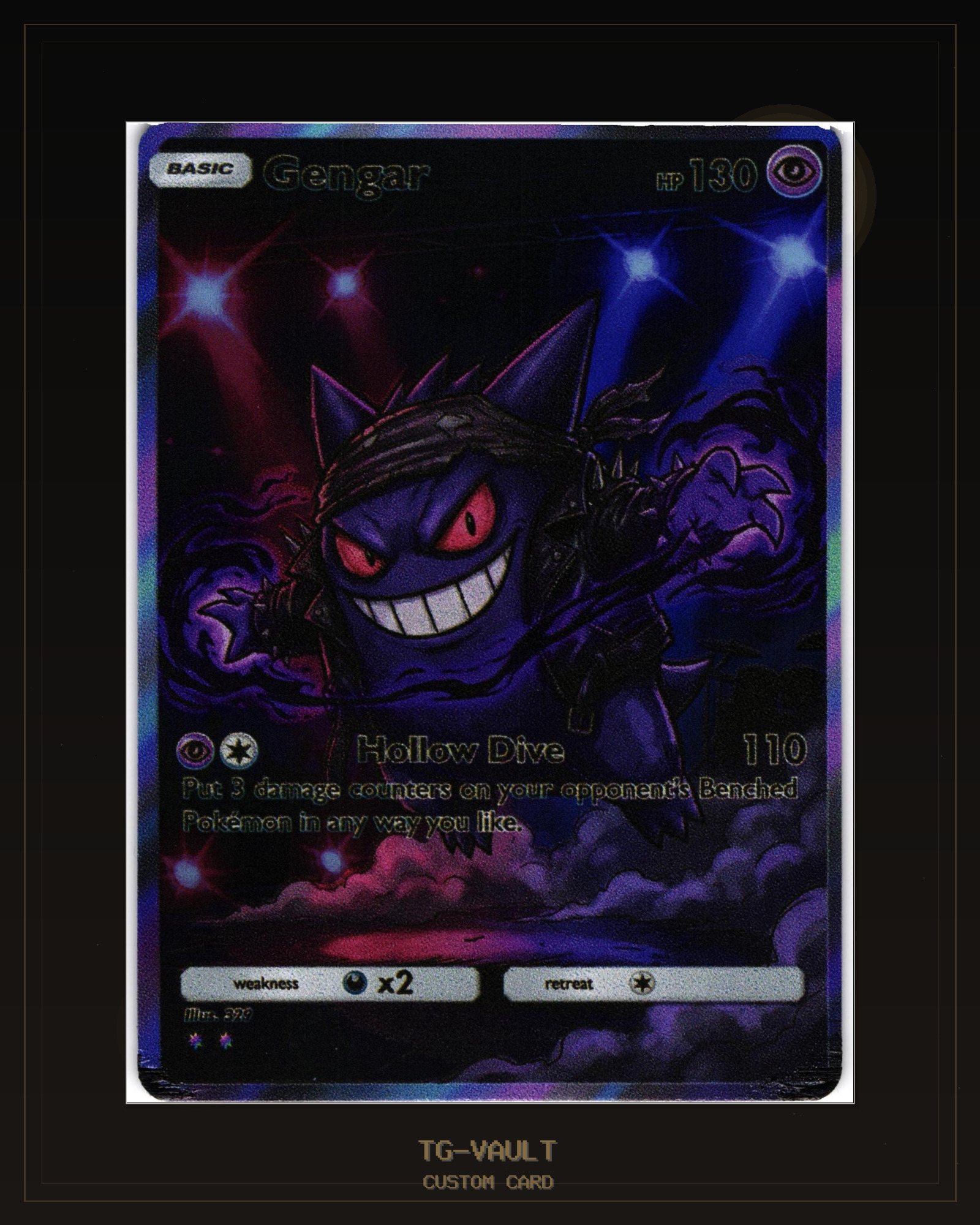GENGAR-HOLLOW-DIVE – DARK SERIES GENGAR-HOLLOW-DIVE – DARK SERIES – verfügbar bei TG Vault