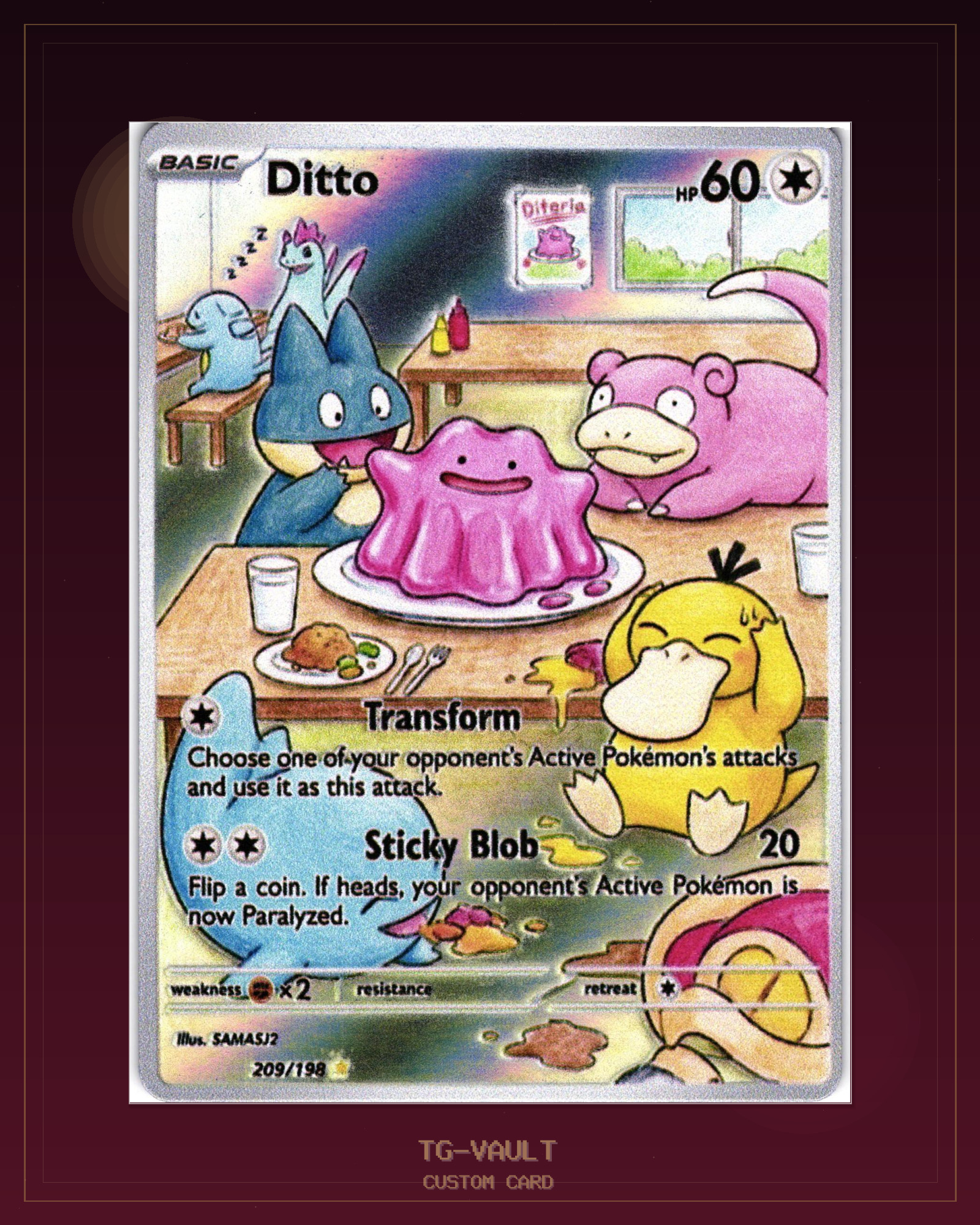 DITTO-FOOD-HALL – FULL-ART DITTO-FOOD-HALL – FULL-ART – verfügbar bei TG Vault
