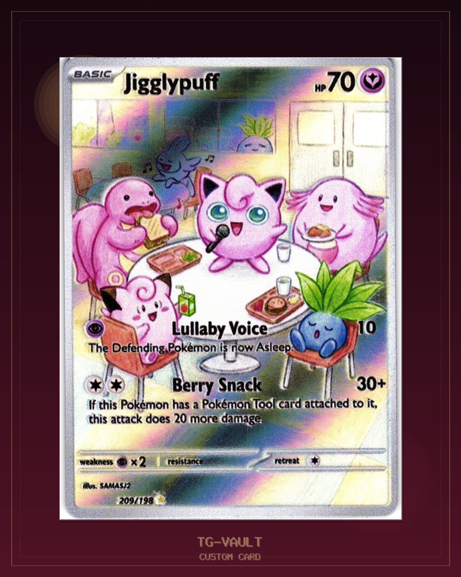 JIGGLYPUFF-LULLABY – FULL-ART JIGGLYPUFF-LULLABY – FULL-ART – verfügbar bei TG Vault