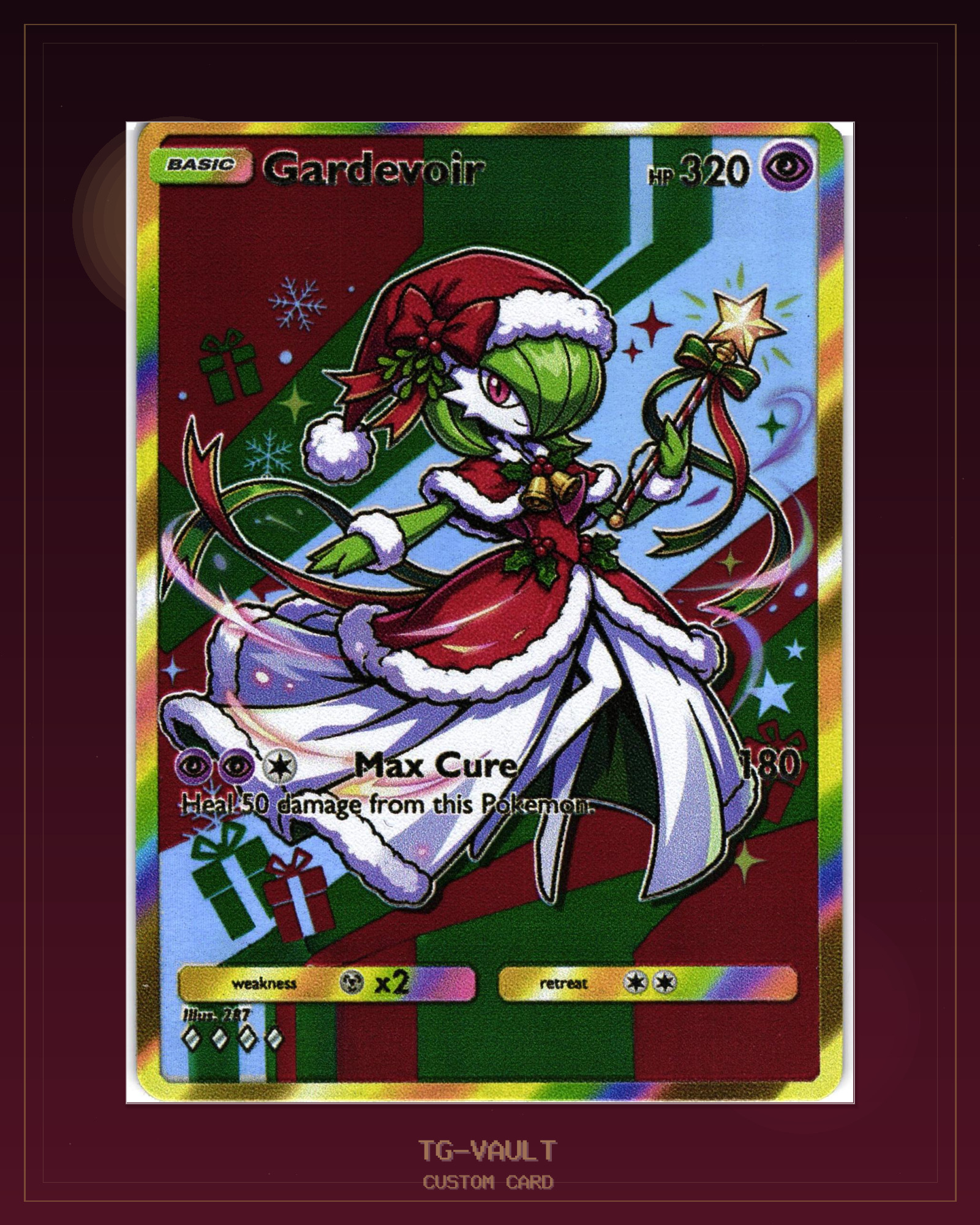 GARDEVOIR-CHRISTMAS – FULL-ART GARDEVOIR-CHRISTMAS – FULL-ART – verfügbar bei TG Vault
