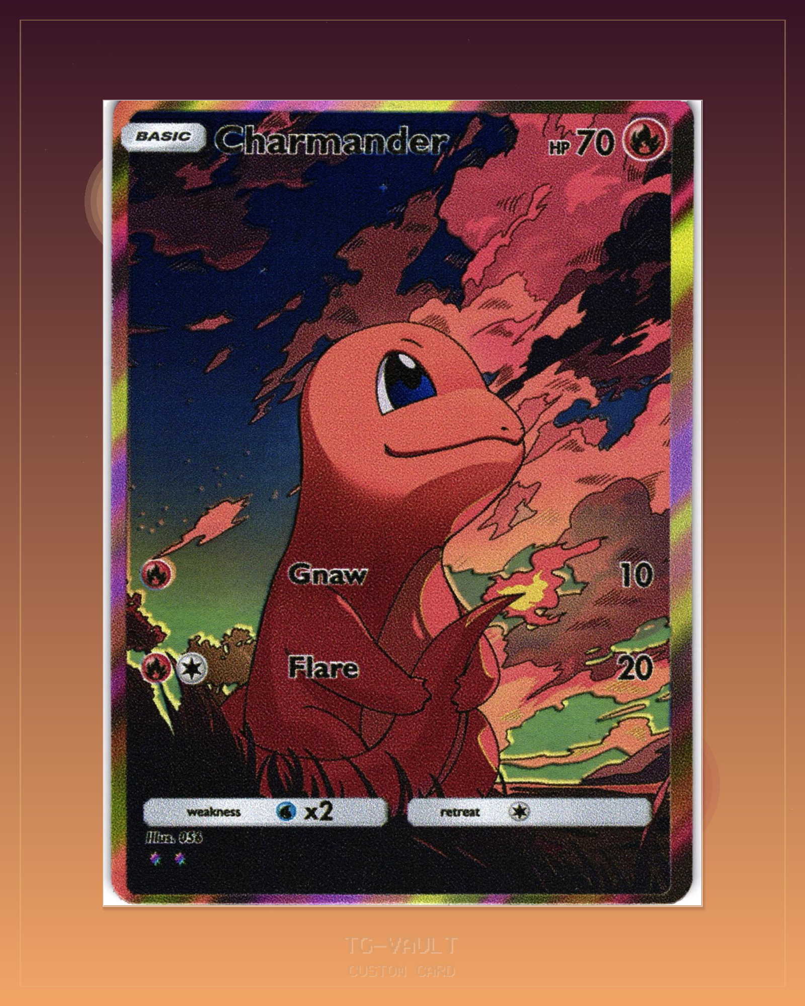 CHARMANDER-GNAW – SUNSET CHARMANDER-GNAW – SUNSET – verfügbar bei TG Vault