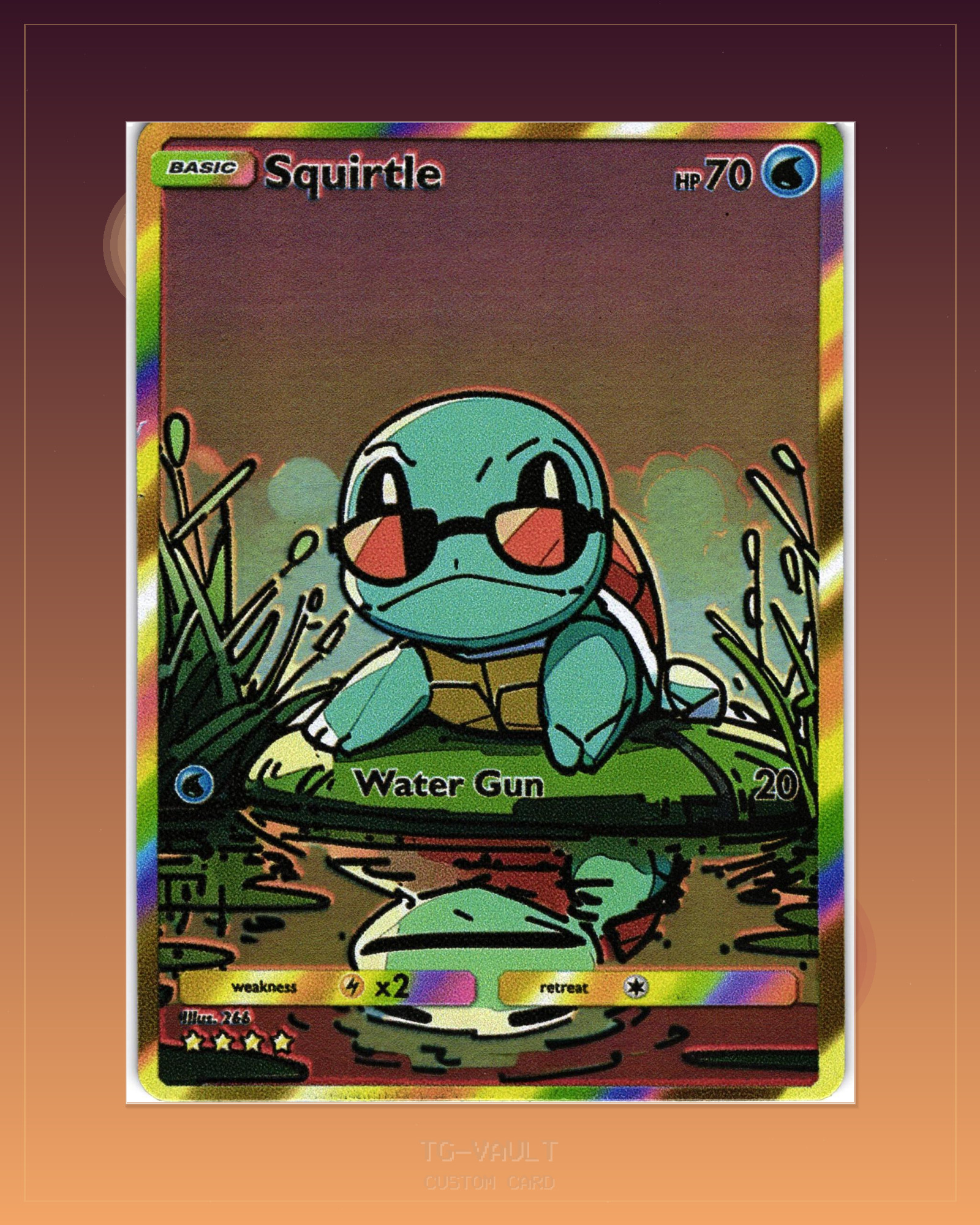 SQUIRTLE – SUNSET SQUIRTLE – SUNSET – verfügbar bei TG Vault