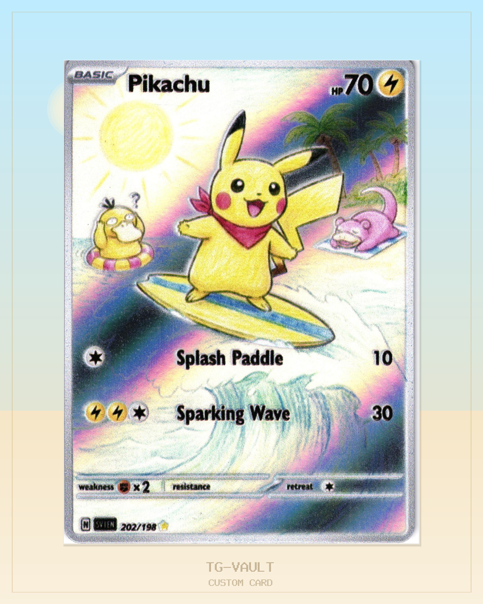 PIKACHU-SPLASH-PADDLE – BEACH PIKACHU-SPLASH-PADDLE – BEACH – aktuell ausverkauft bei TG Vault