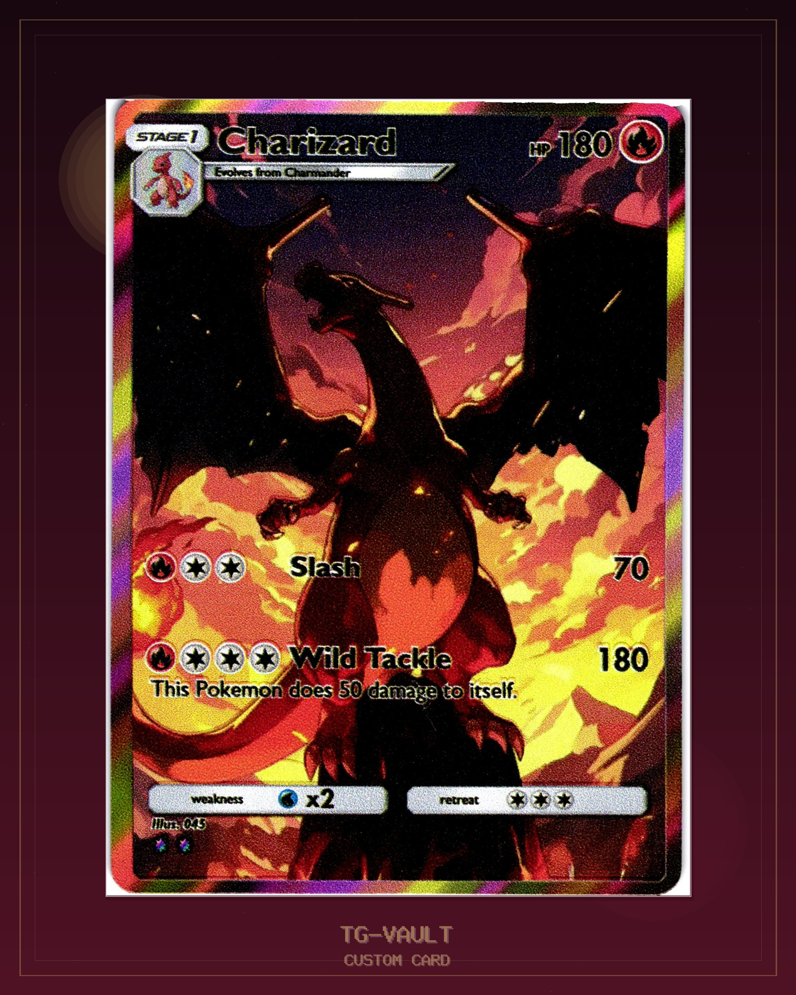 CHARIZARD-SLASH – FULL-ART CHARIZARD-SLASH – FULL-ART – verfügbar bei TG Vault
