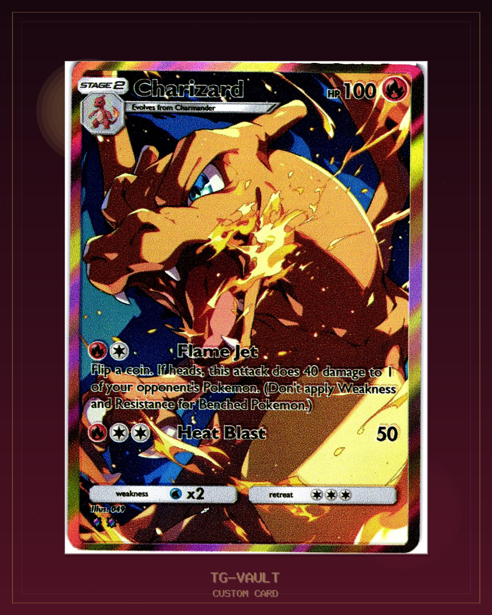 CHARIZARD-FLAME-JET – FULL-ART CHARIZARD-FLAME-JET – FULL-ART – verfügbar bei TG Vault