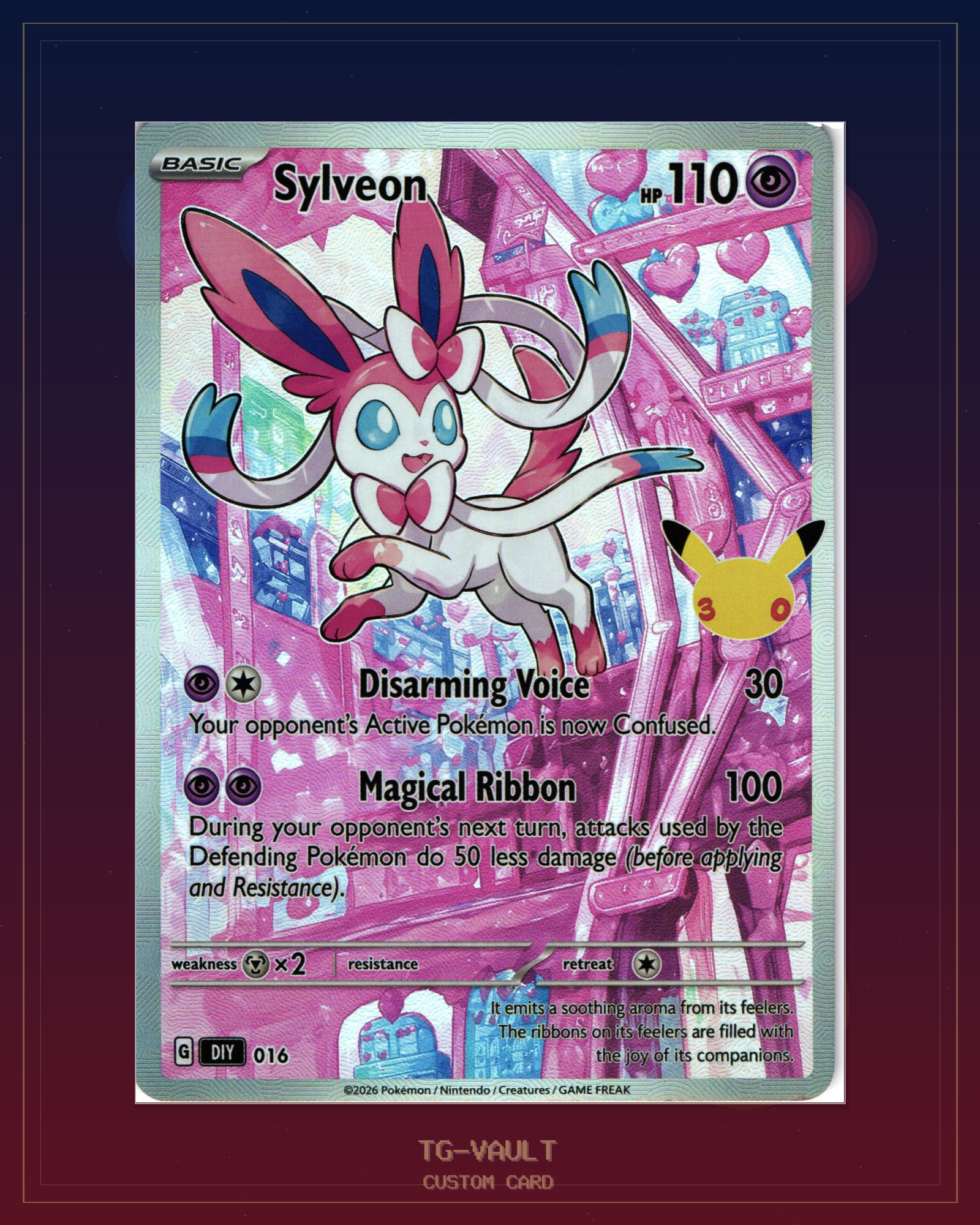 SYLVEON – 30TH ANNIVERSARY SYLVEON – 30TH ANNIVERSARY – verfügbar bei TG Vault