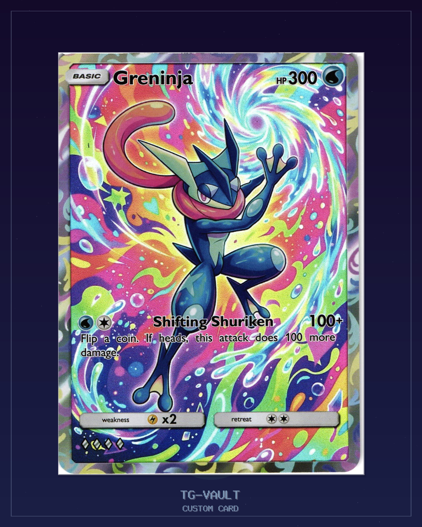 GRENINJA – LUCID – Custom Card Fan-Art