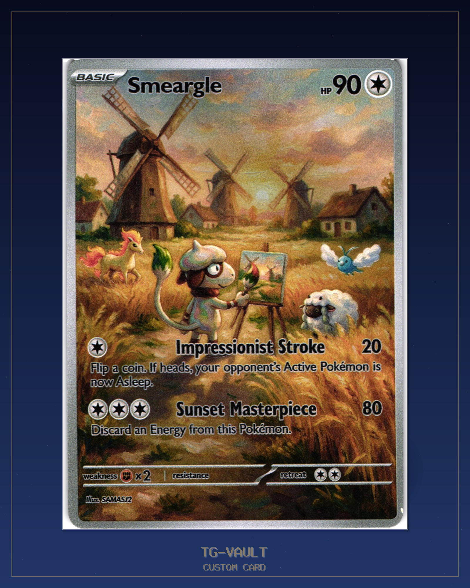 SMEARGLE – SUNSET WINDMILL SMEARGLE – SUNSET WINDMILL – aktuell ausverkauft bei TG Vault