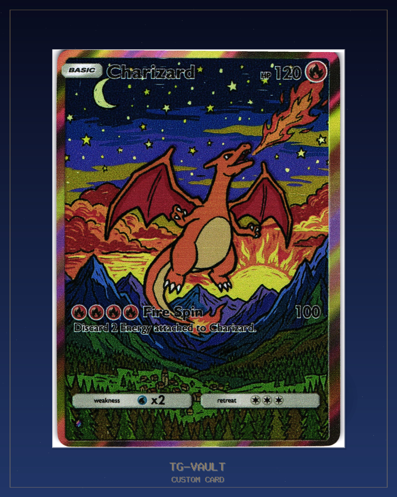 CHARIZARD – STARRY NIGHT CHARIZARD – STARRY NIGHT – verfügbar bei TG Vault