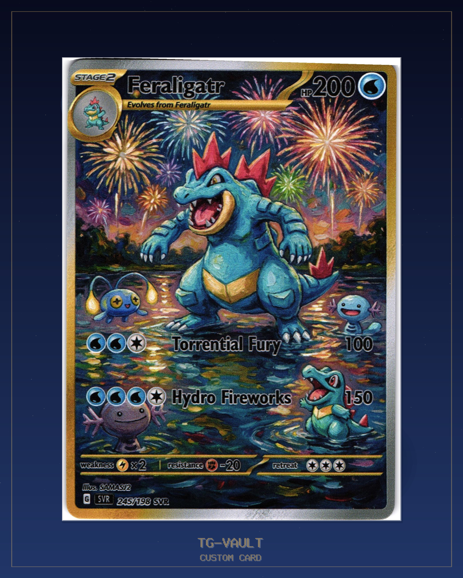 FERALIGATR – FIREWORKS FERALIGATR – FIREWORKS – verfügbar bei TG Vault