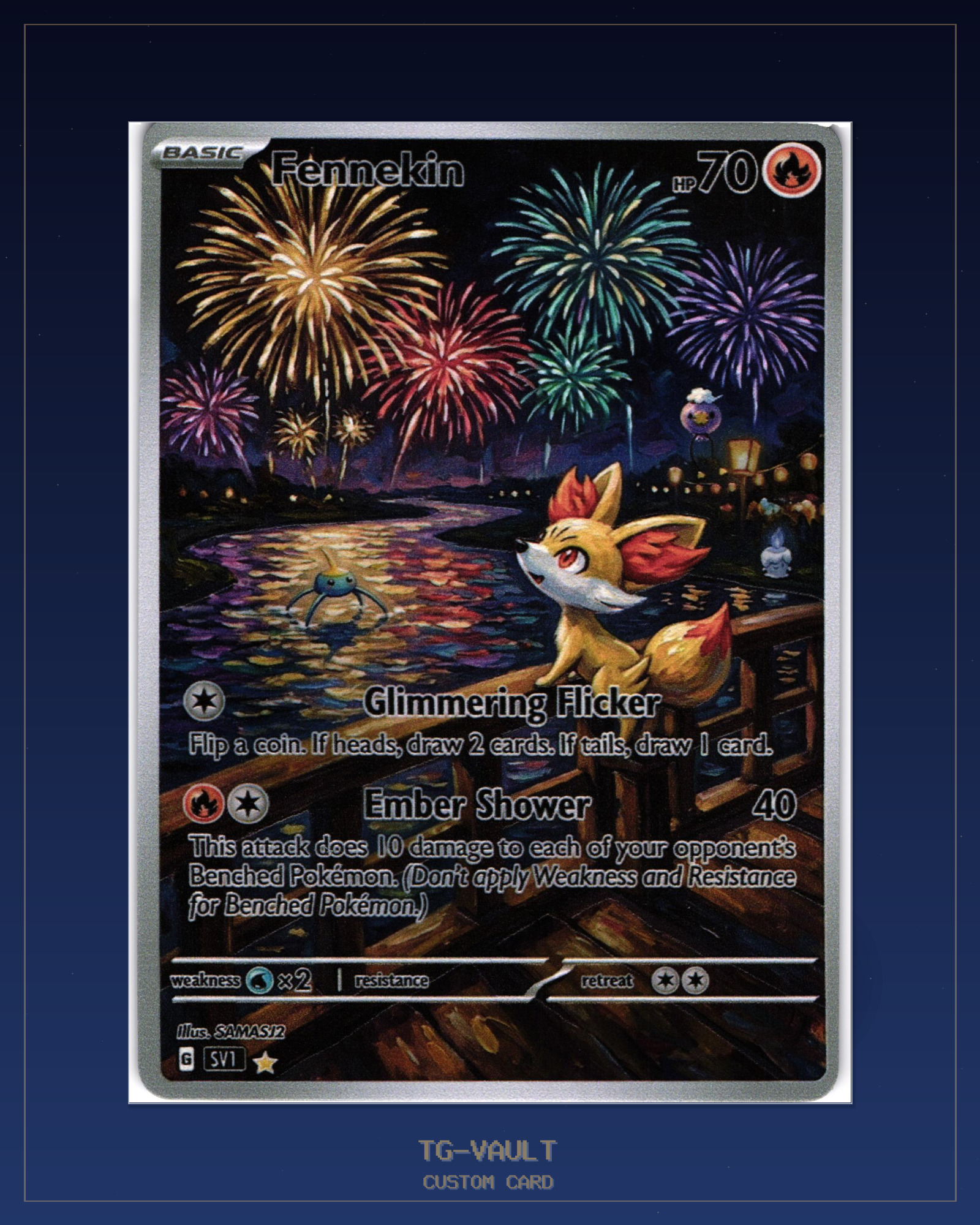 FENNEKIN – FIREWORKS FENNEKIN – FIREWORKS – aktuell ausverkauft bei TG Vault