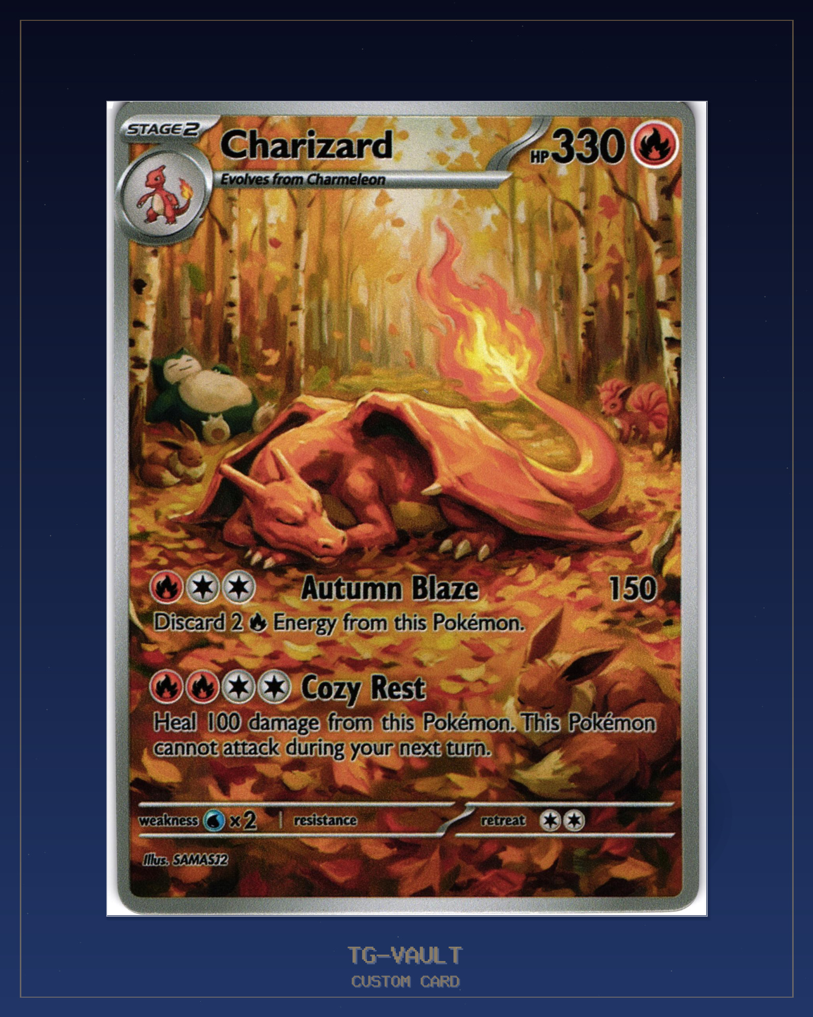 CHARIZARD – AUTUMN CHARIZARD – AUTUMN – verfügbar bei TG Vault