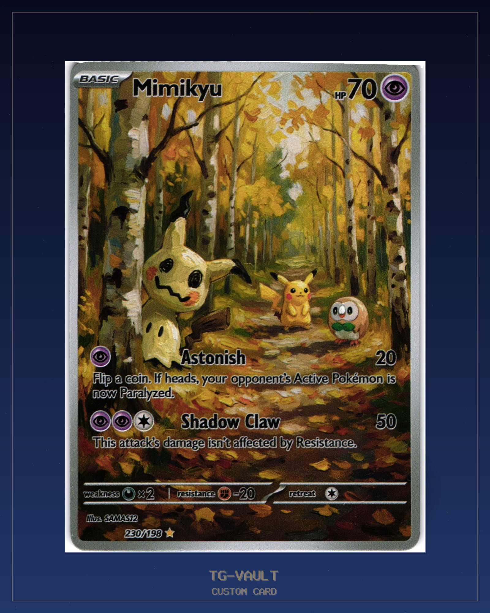 MIMIKYU – AUTUMN MIMIKYU – AUTUMN – aktuell ausverkauft bei TG Vault