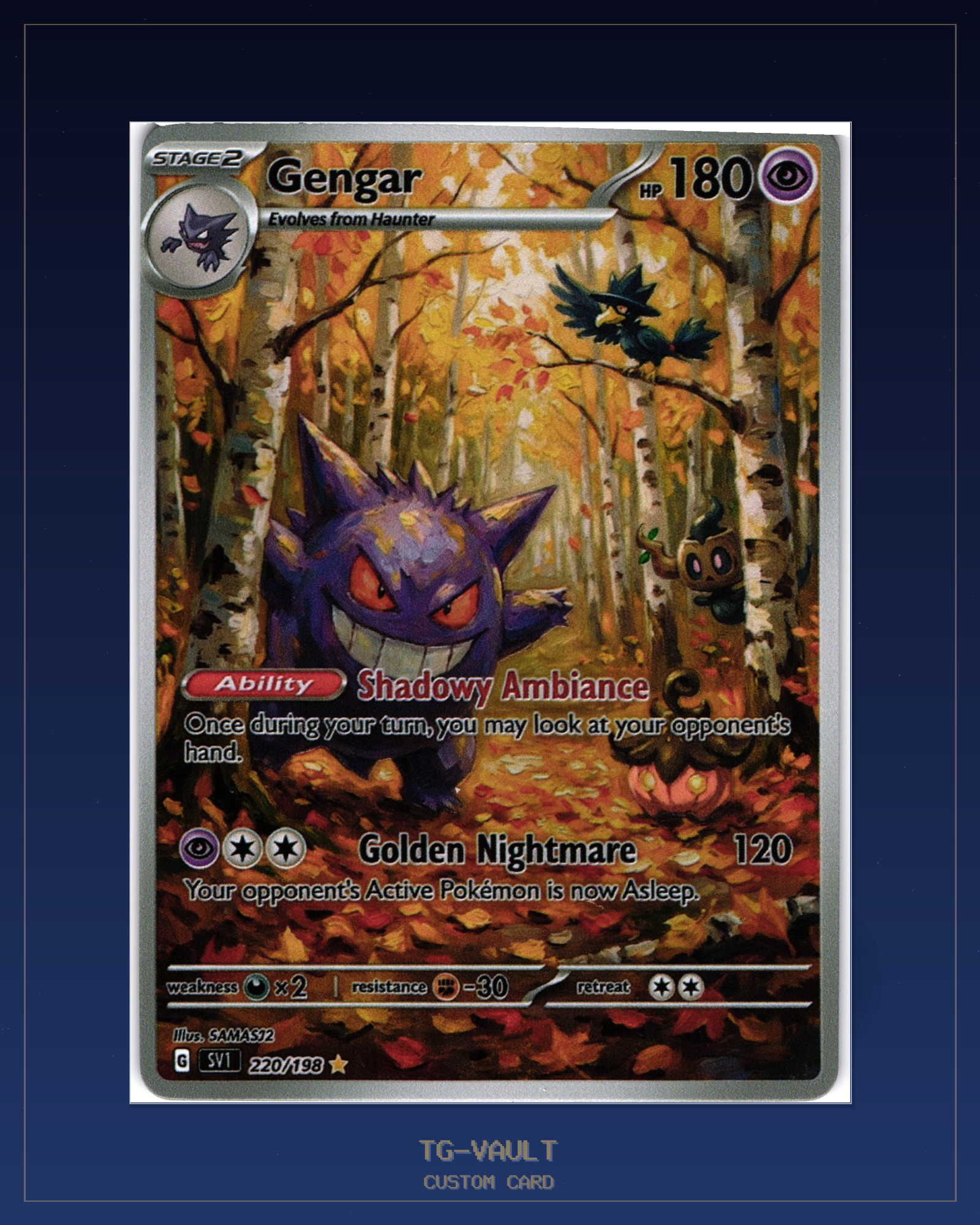 GENGAR – AUTUMN GENGAR – AUTUMN – verfügbar bei TG Vault