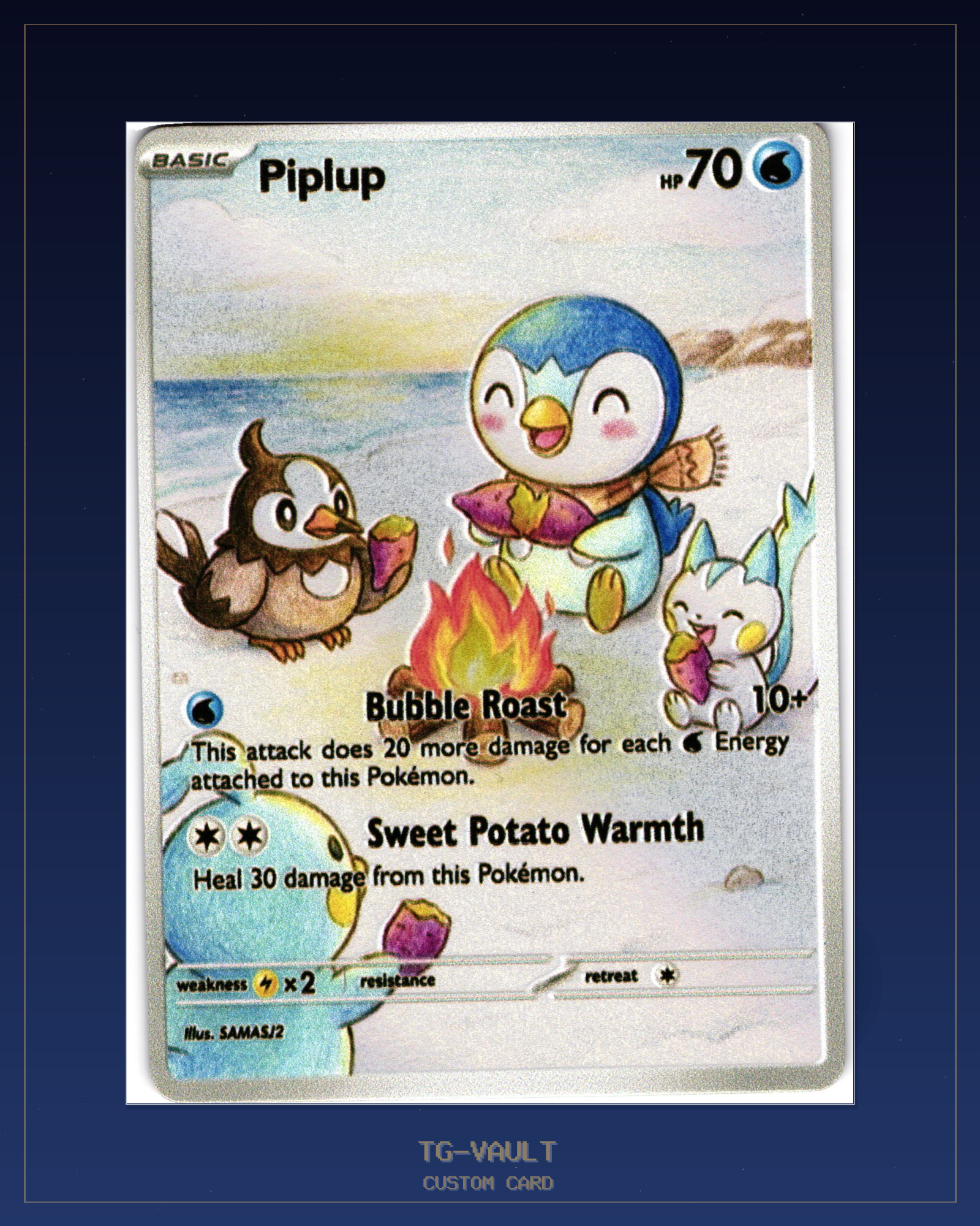 PIPLUP – SWEET POTATO PIPLUP – SWEET POTATO – verfügbar bei TG Vault