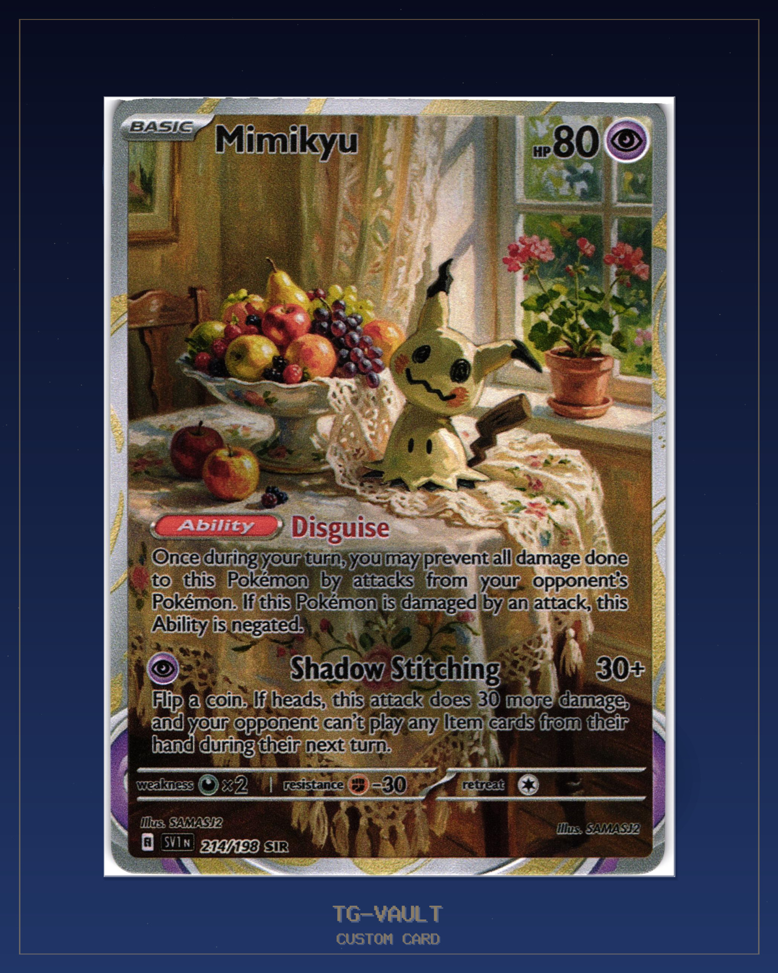 MIMIKYU – FRUIT STILL LIFE MIMIKYU – FRUIT STILL LIFE – aktuell ausverkauft bei TG Vault