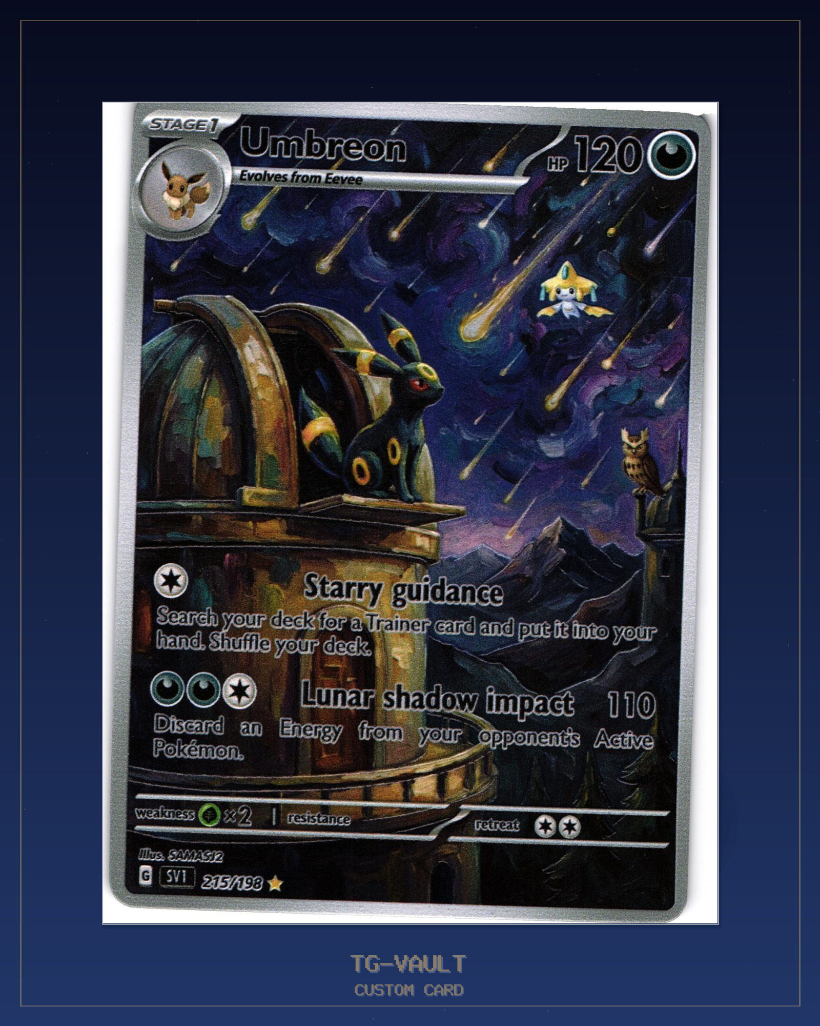 UMBREON – STARRY NIGHT UMBREON – STARRY NIGHT – aktuell ausverkauft bei TG Vault