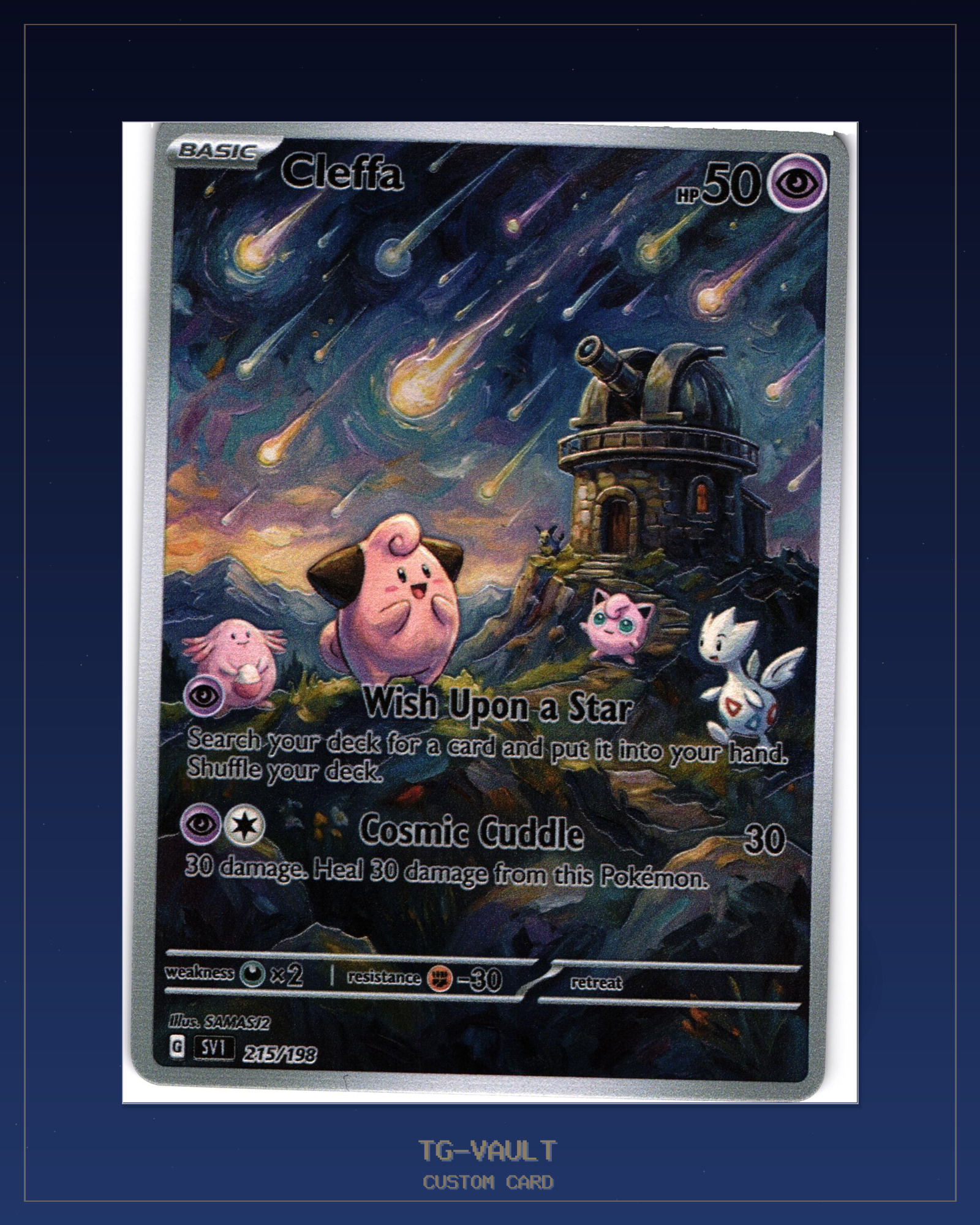 CLEFFA – STARRY NIGHT CLEFFA – STARRY NIGHT – verfügbar bei TG Vault