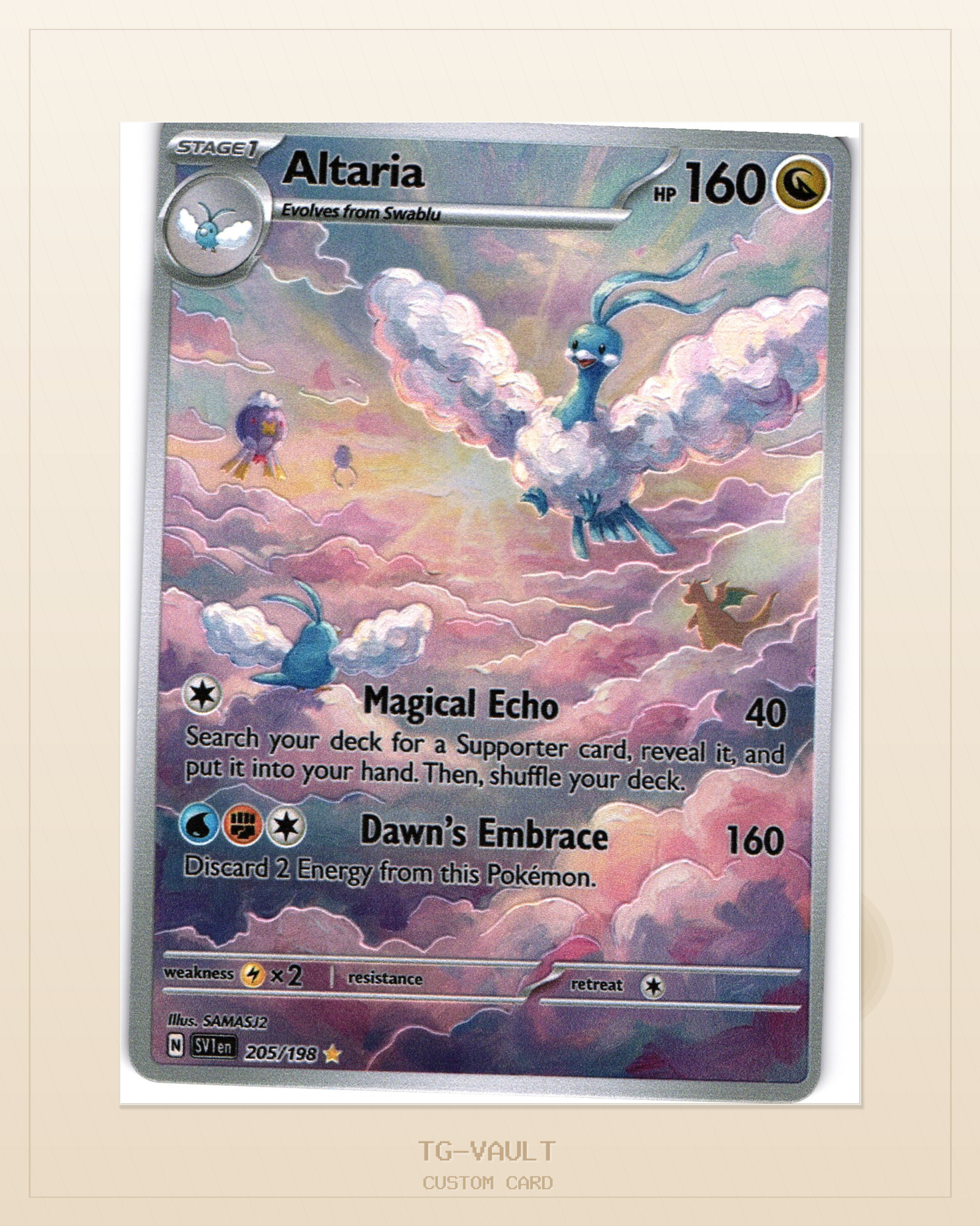 ALTARIA – DREAM SKY ARTWORK ALTARIA – DREAM SKY ARTWORK – aktuell ausverkauft bei TG Vault