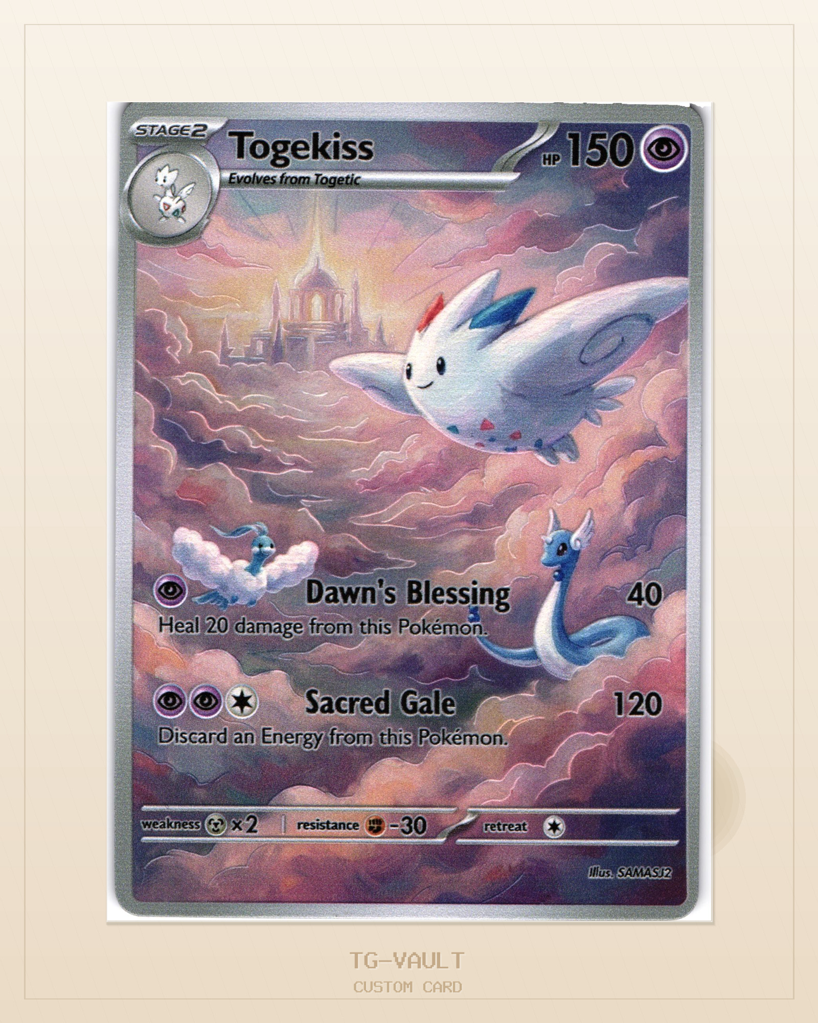 TOGEKISS – DREAM SKY ARTWORK TOGEKISS – DREAM SKY ARTWORK – verfügbar bei TG Vault