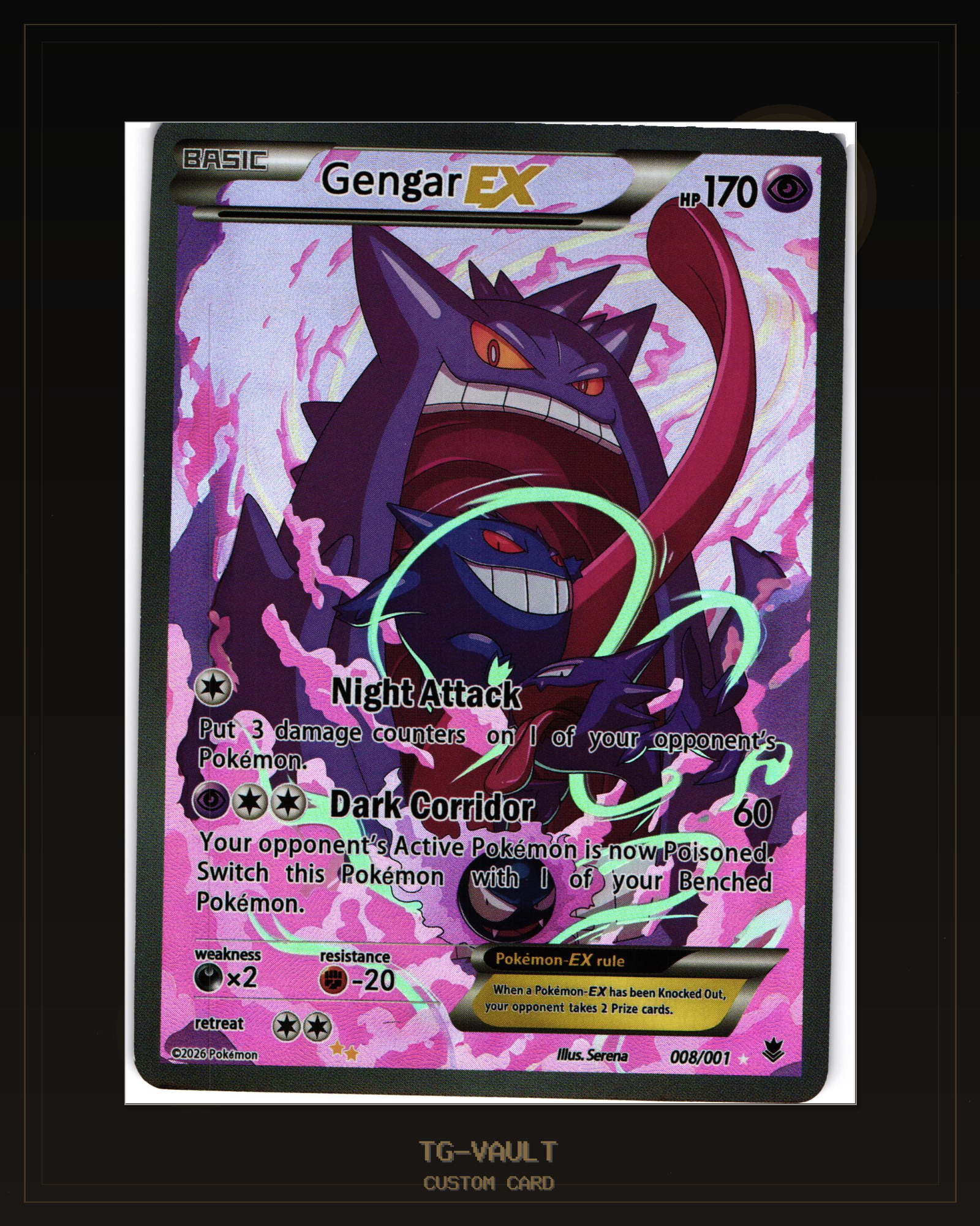 GENGAR – EX PAPER ART EX ARTWORK GENGAR – EX PAPER ART EX ARTWORK – verfügbar bei TG Vault