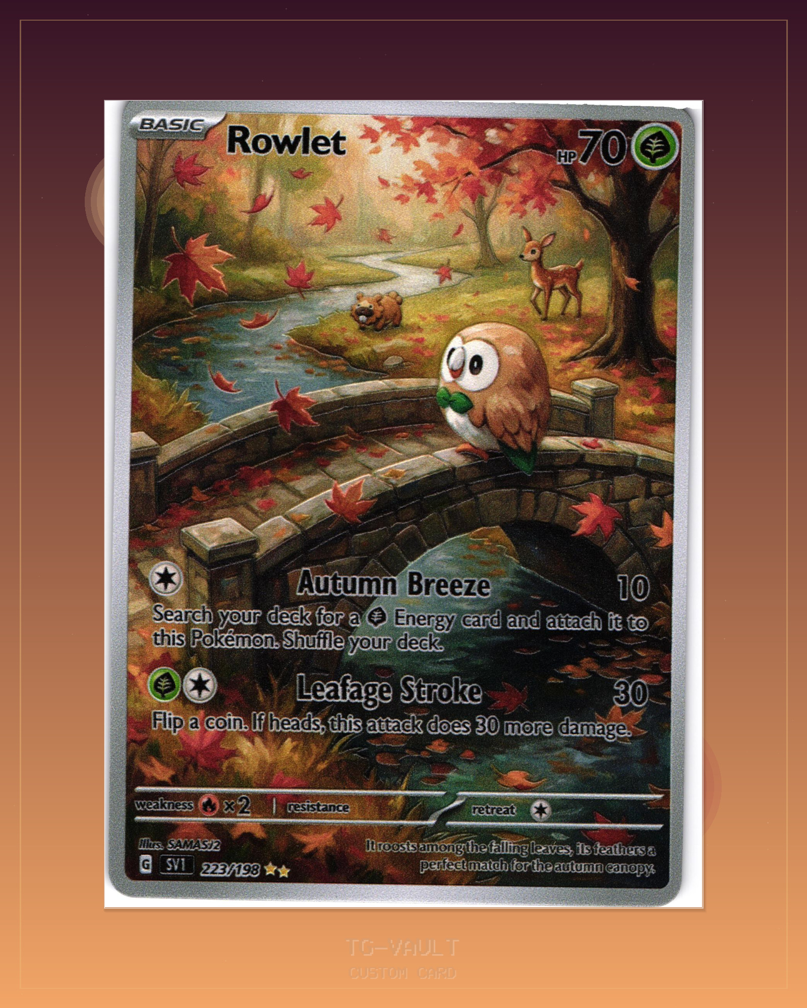 ROWLET – AUTUMN ROWLET – AUTUMN – verfügbar bei TG Vault