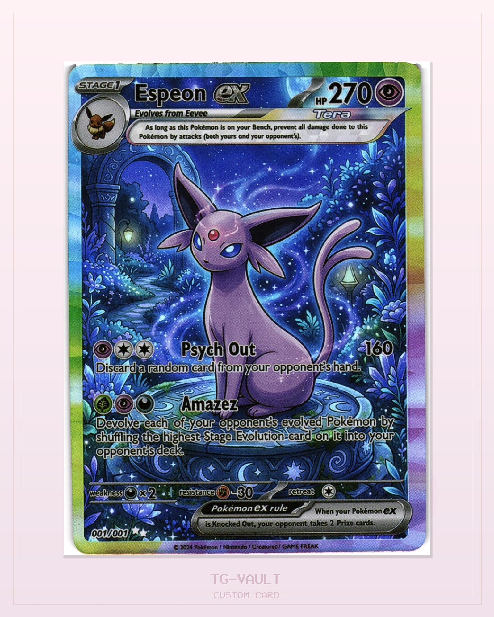 ESPEON EX – EEVEELUTION-FULLART ESPEON EX – EEVEELUTION-FULLART – verfügbar bei TG Vault