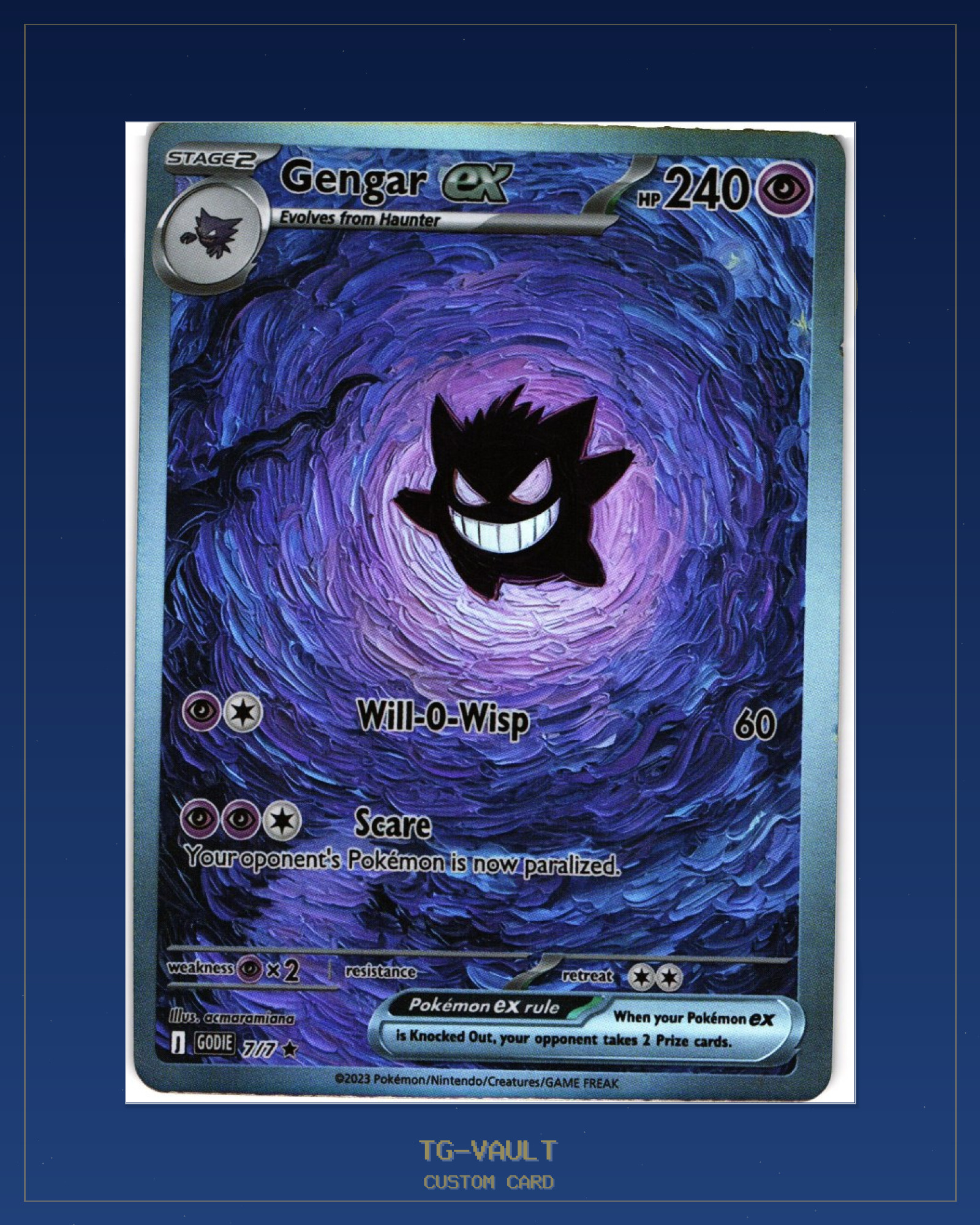 GENGAR EX – VAN-GOGH GENGAR EX – VAN-GOGH – verfügbar bei TG Vault