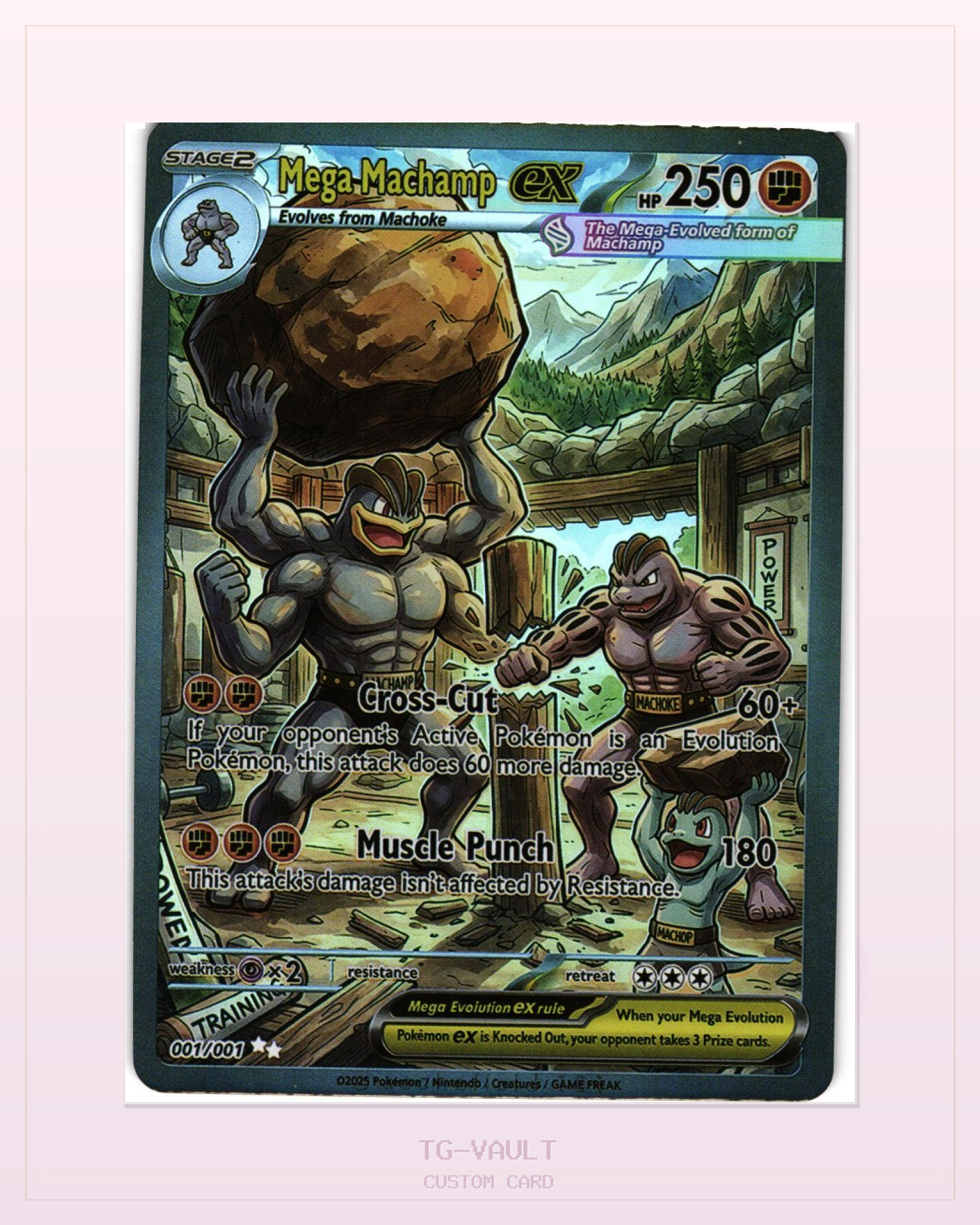 MEGA MACHAMP EX – ENTWICKLUNGEN MEGA MACHAMP EX – ENTWICKLUNGEN – verfügbar bei TG Vault