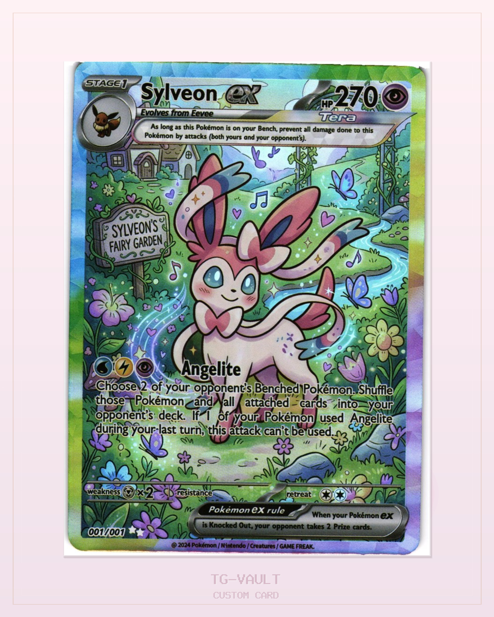 SYLVEON EX – EEVEELUTION-FULLART SYLVEON EX – EEVEELUTION-FULLART – verfügbar bei TG Vault