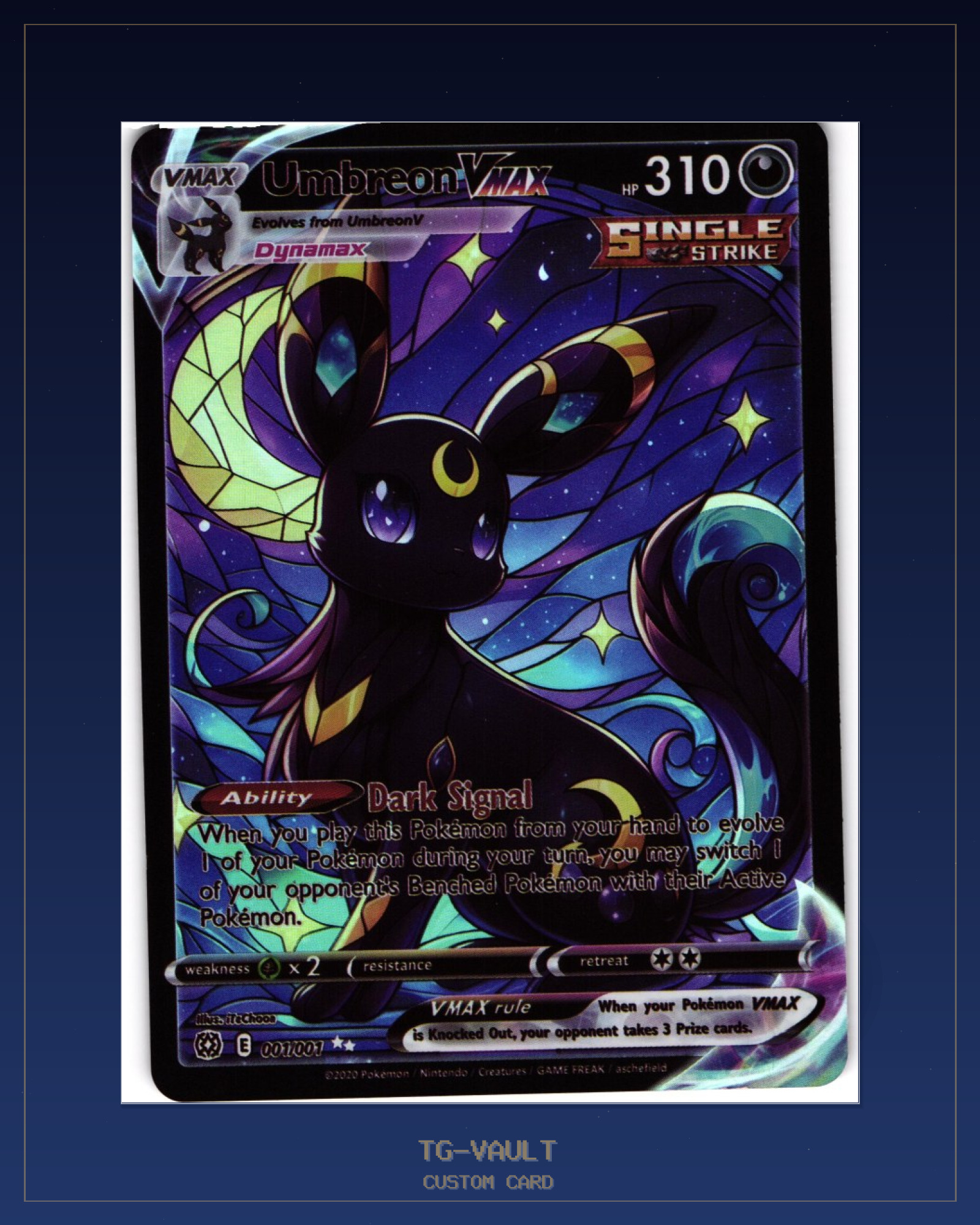 UMBREON VMAX 2 – STARRY-NIGHT UMBREON VMAX 2 – STARRY-NIGHT – verfügbar bei TG Vault