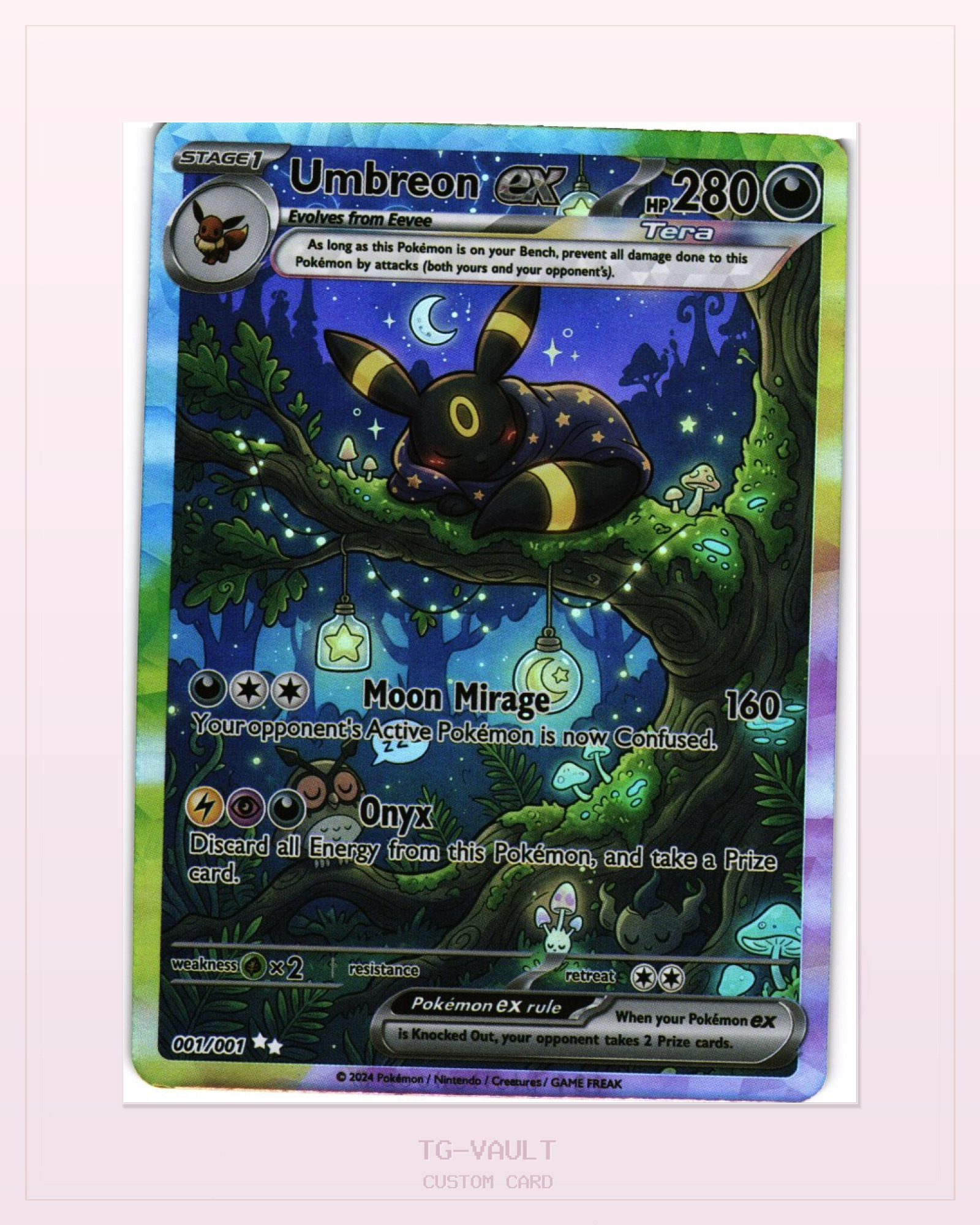 UMBREON EX – EEVEELUTION-FULLART UMBREON EX – EEVEELUTION-FULLART – verfügbar bei TG Vault