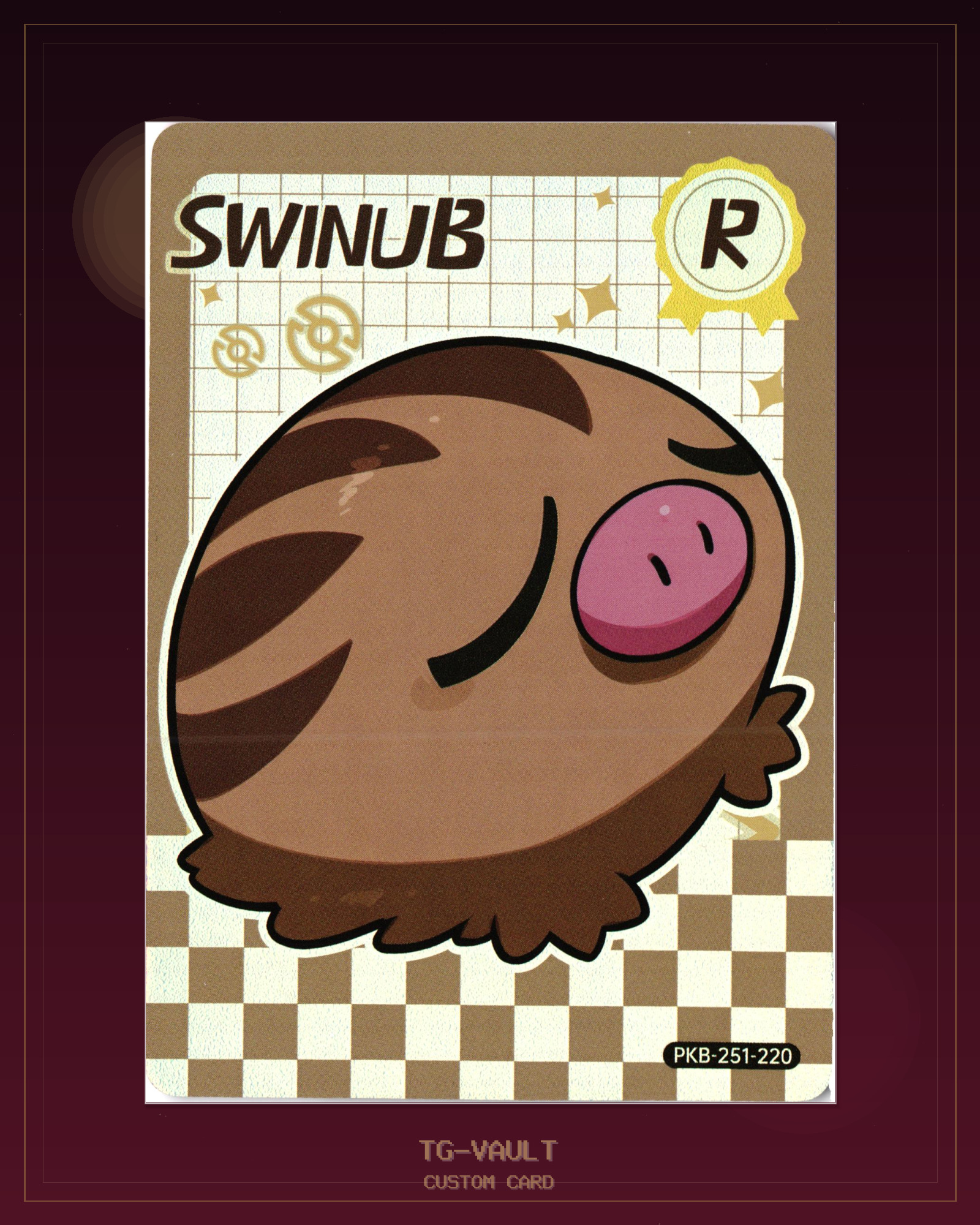 SWINUB – POKEBABY SWINUB – POKEBABY – verfügbar bei TG Vault