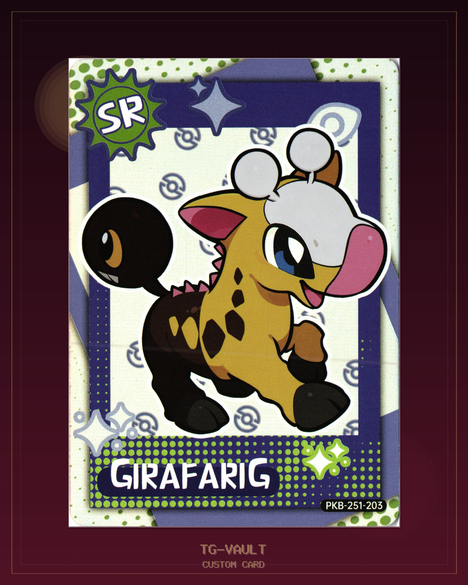 GIRAFARIG – POKEBABY GIRAFARIG – POKEBABY – verfügbar bei TG Vault