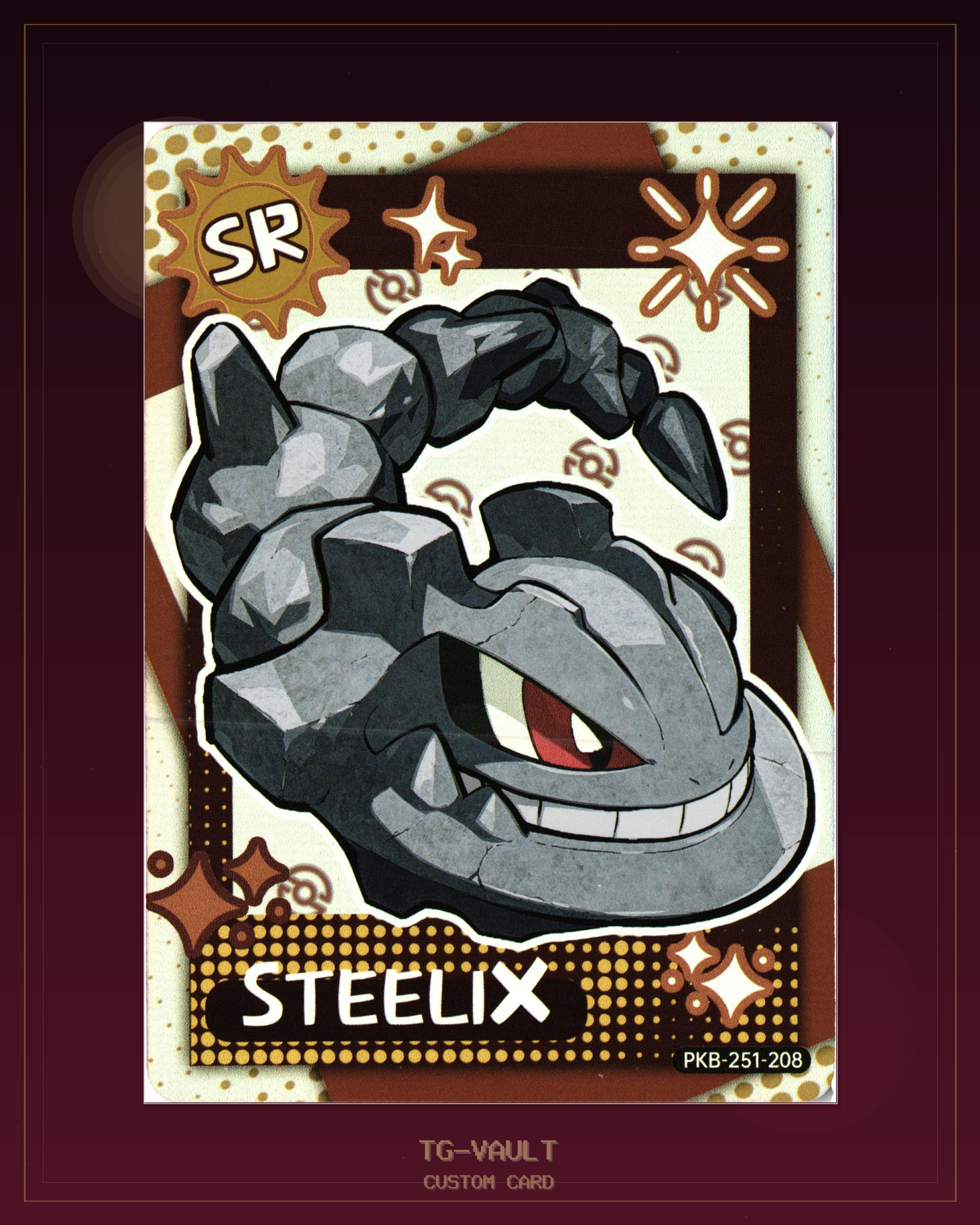 STEELIX – POKEBABY STEELIX – POKEBABY – verfügbar bei TG Vault