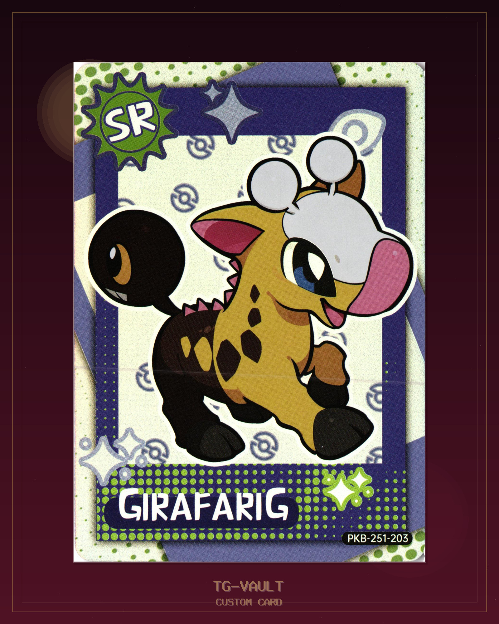 GIRAFARIG – POKEBABY GIRAFARIG – POKEBABY – verfügbar bei TG Vault