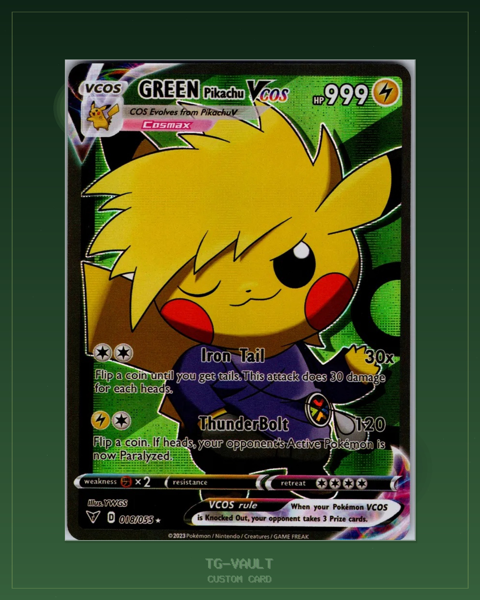 GREEN PIKACHU GREEN PIKACHU – verfügbar bei TG Vault