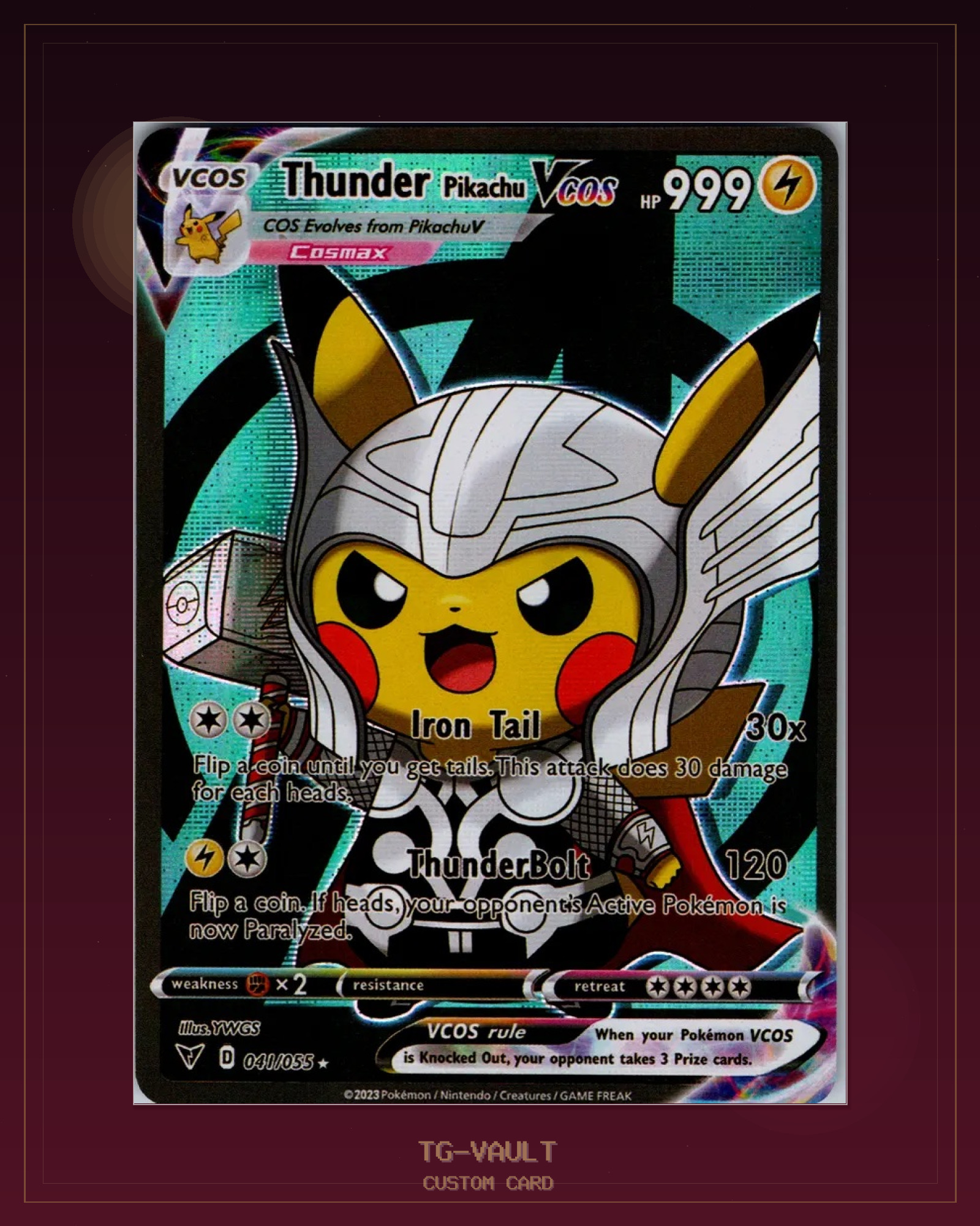 THUNDER PIKACHU THUNDER PIKACHU – verfügbar bei TG Vault
