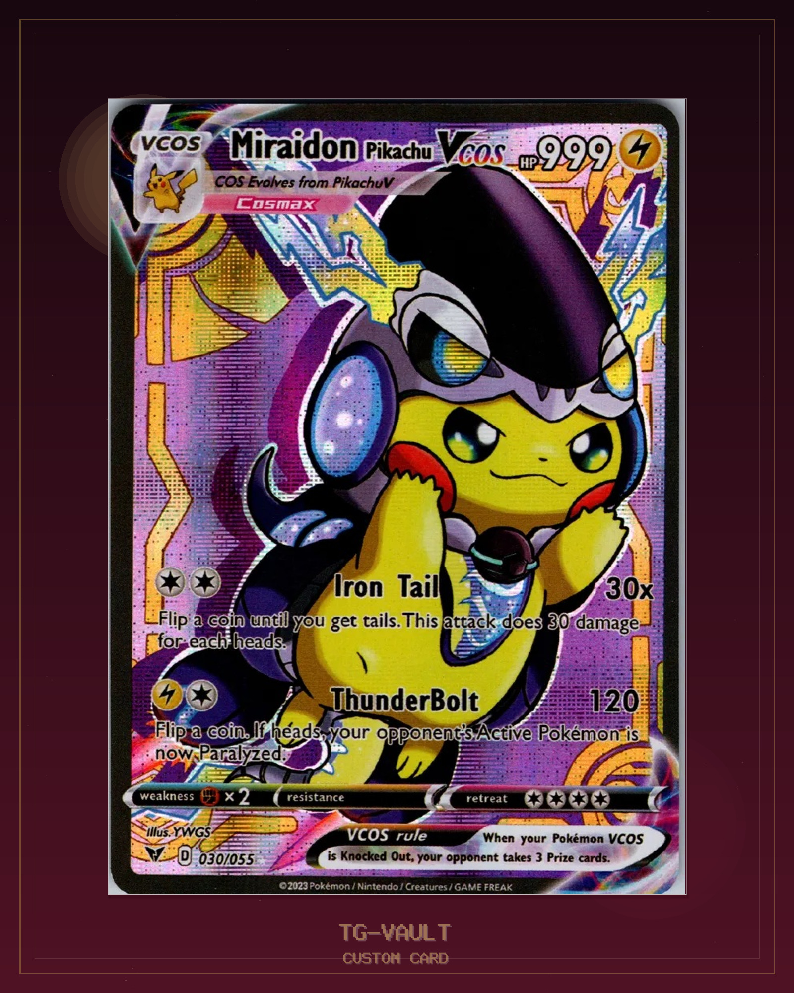 MIRAIDON PIKACHU MIRAIDON PIKACHU – verfügbar bei TG Vault