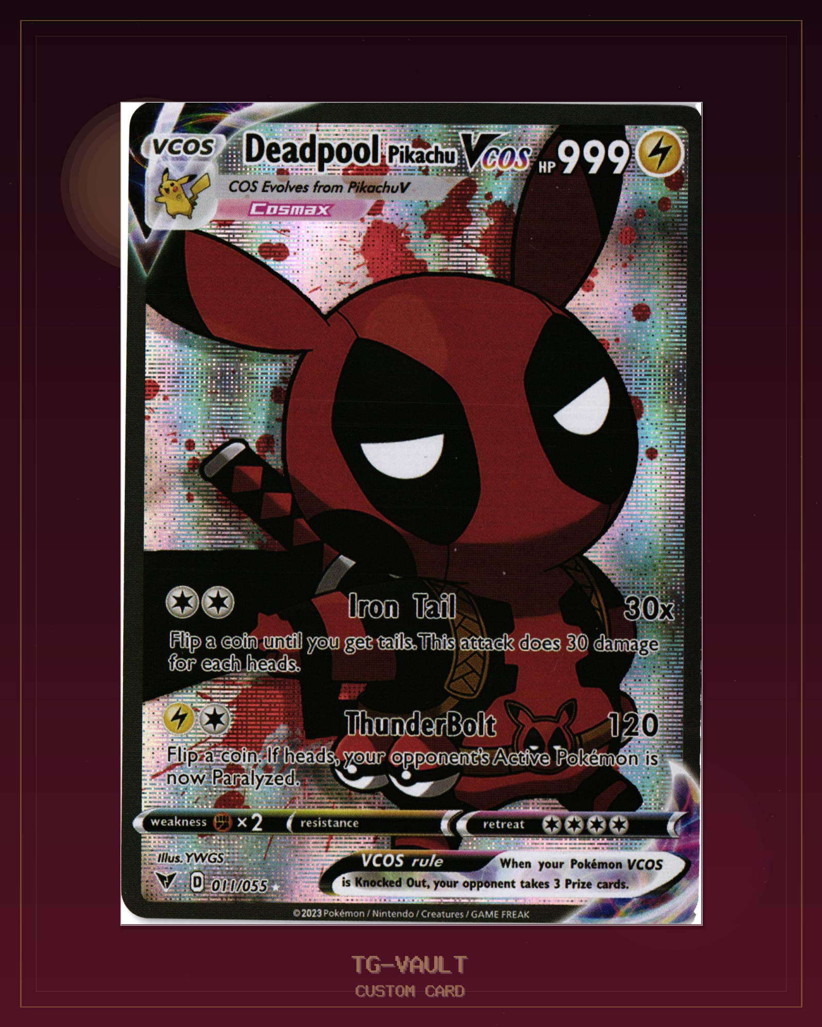 DEADPOOL PIKACHU DEADPOOL PIKACHU – aktuell ausverkauft bei TG Vault