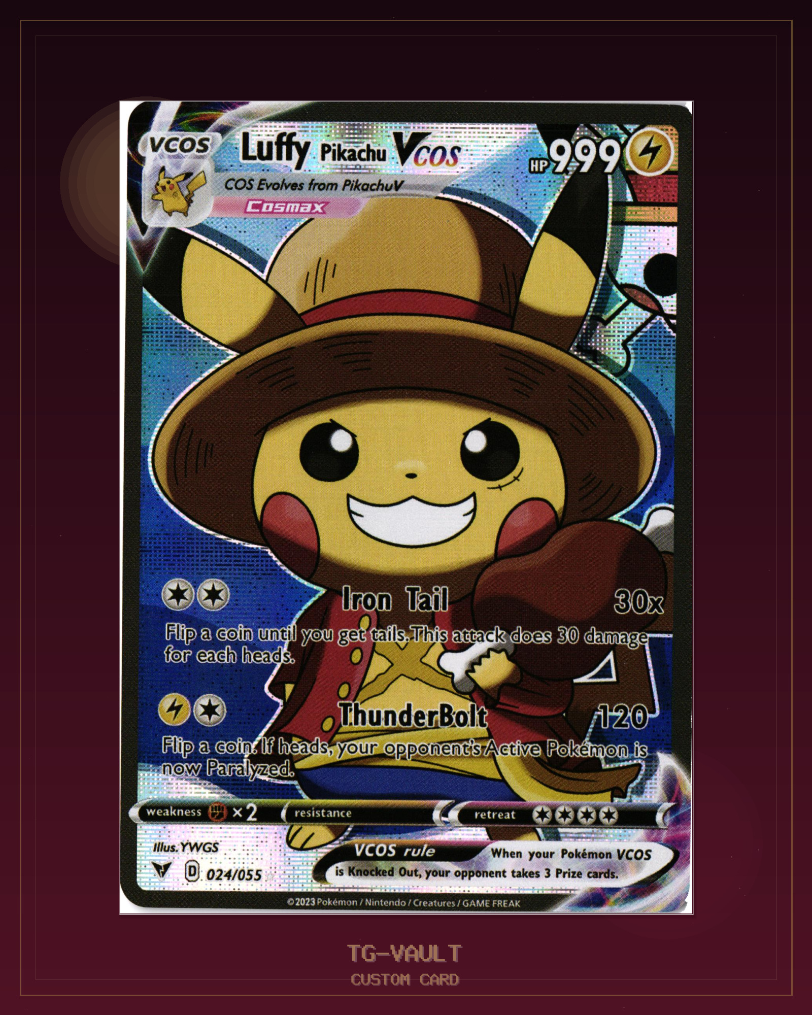 LUFFY PIKACHU LUFFY PIKACHU – verfügbar bei TG Vault