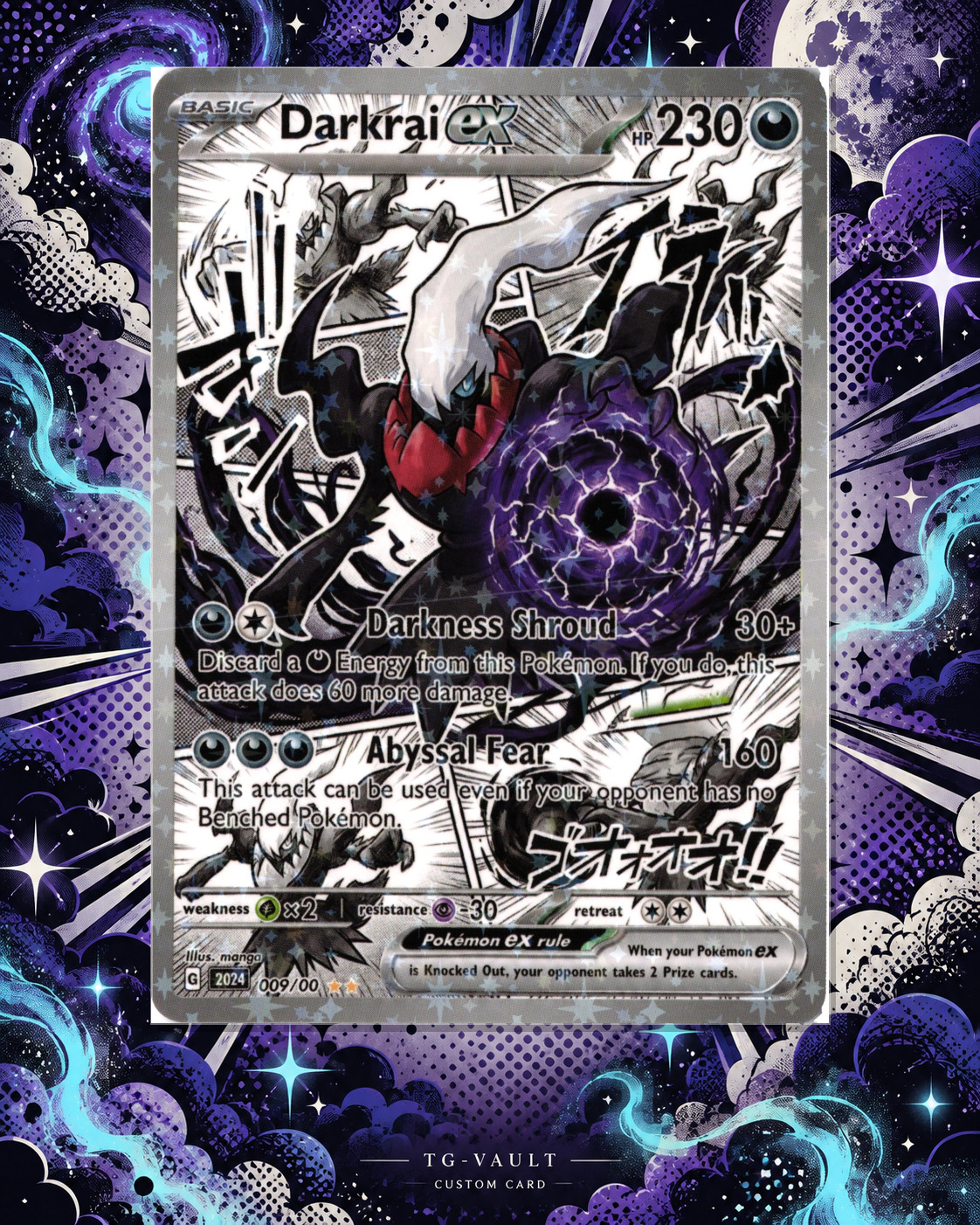 DARKRAI EX – COMIC – verfügbar bei TG Vault