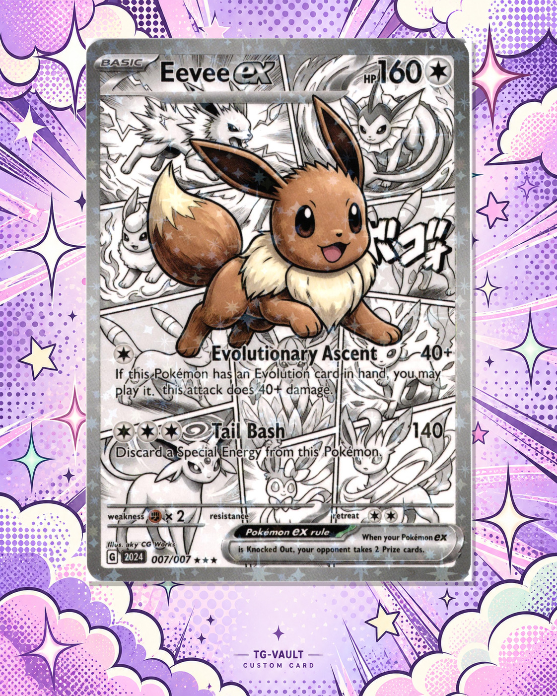 EEVEE EX – COMIC – verfügbar bei TG Vault