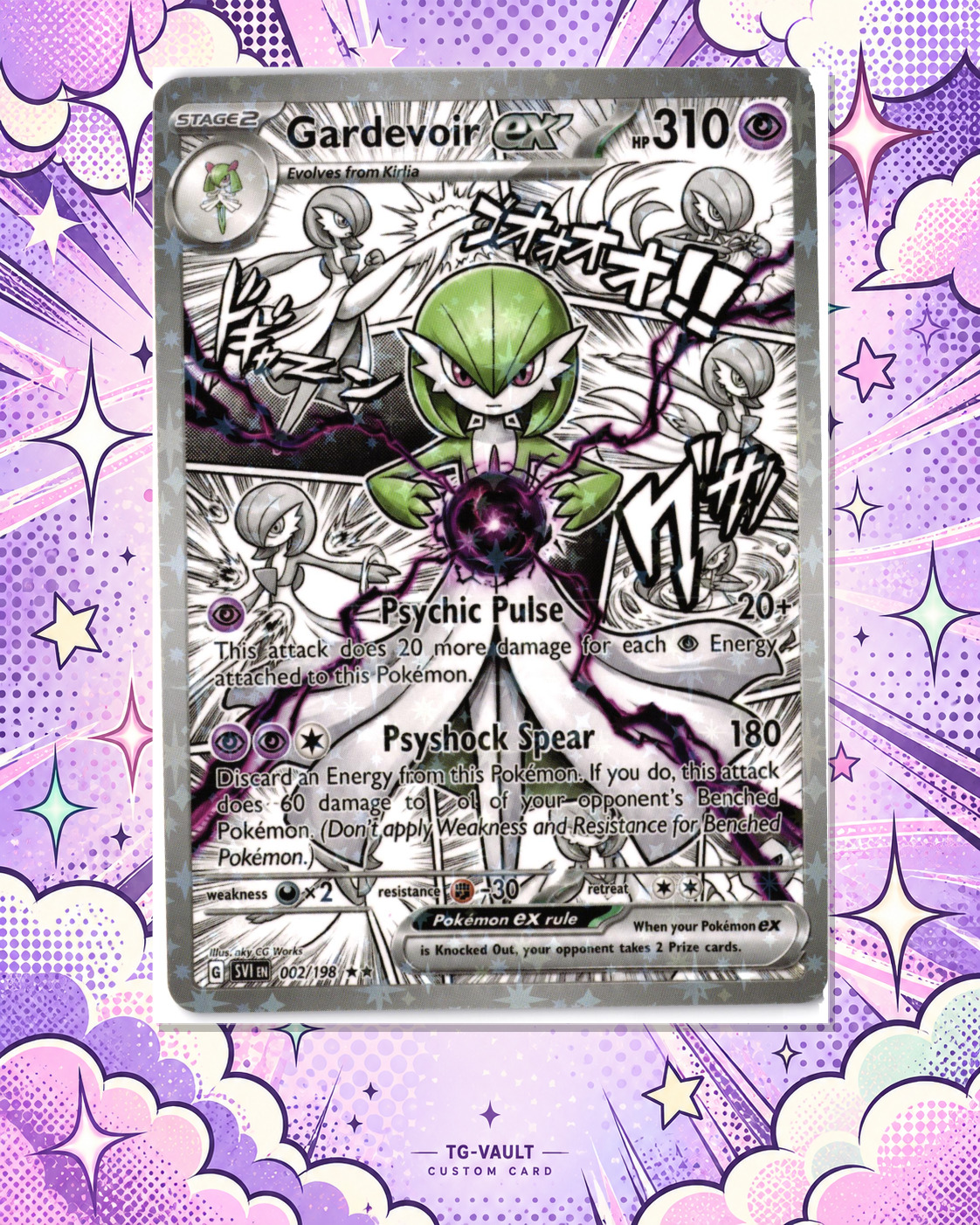GARDEVOIR EX – COMIC – verfügbar bei TG Vault