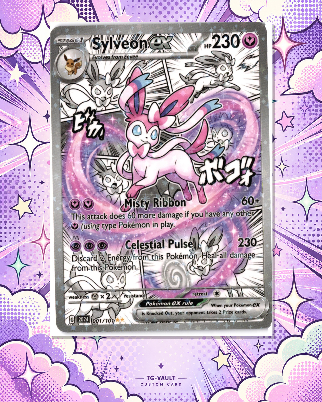 SYLVEON EX – COMIC – verfügbar bei TG Vault