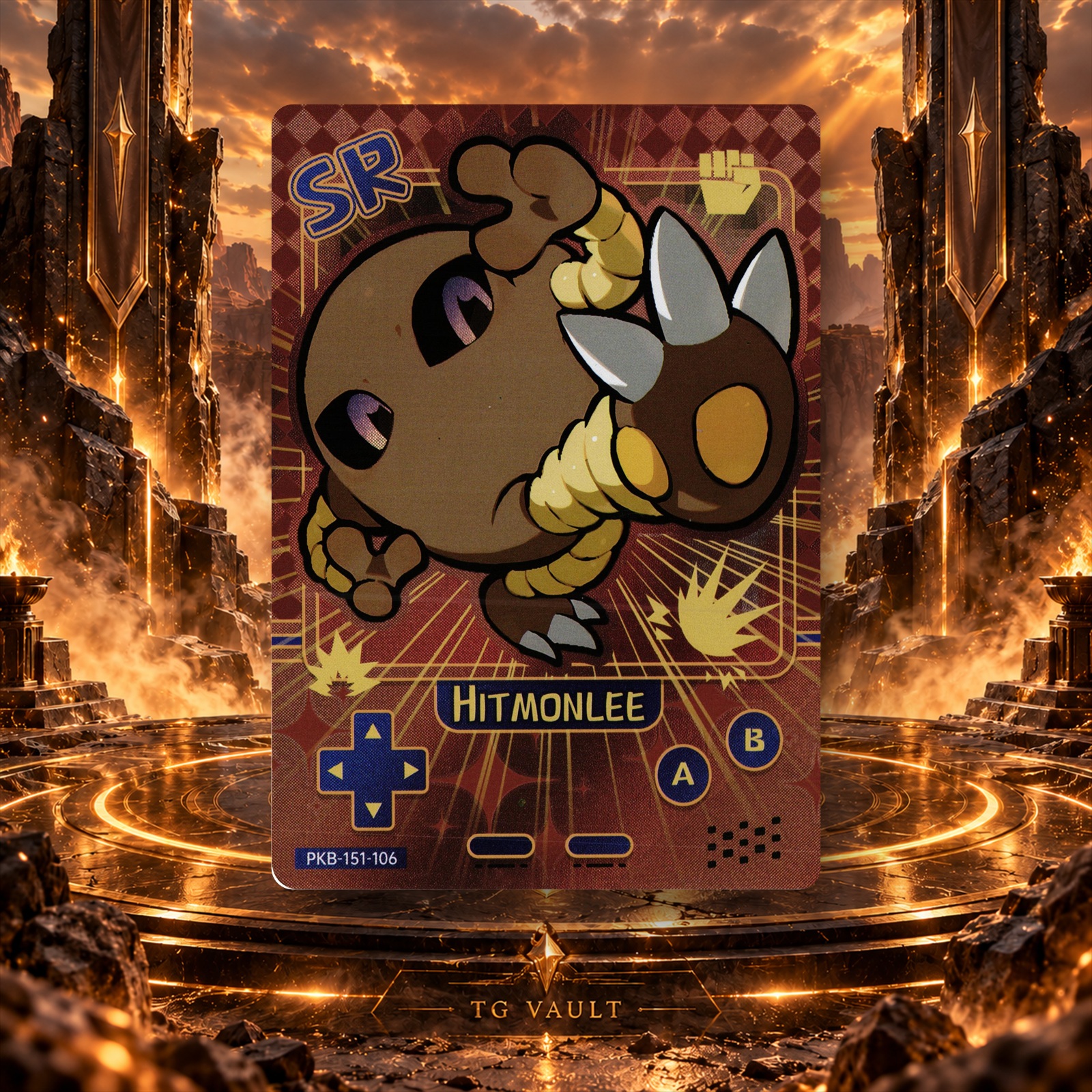 HITMONLEE – POKEBABY HITMONLEE – POKEBABY – verfügbar bei TG Vault