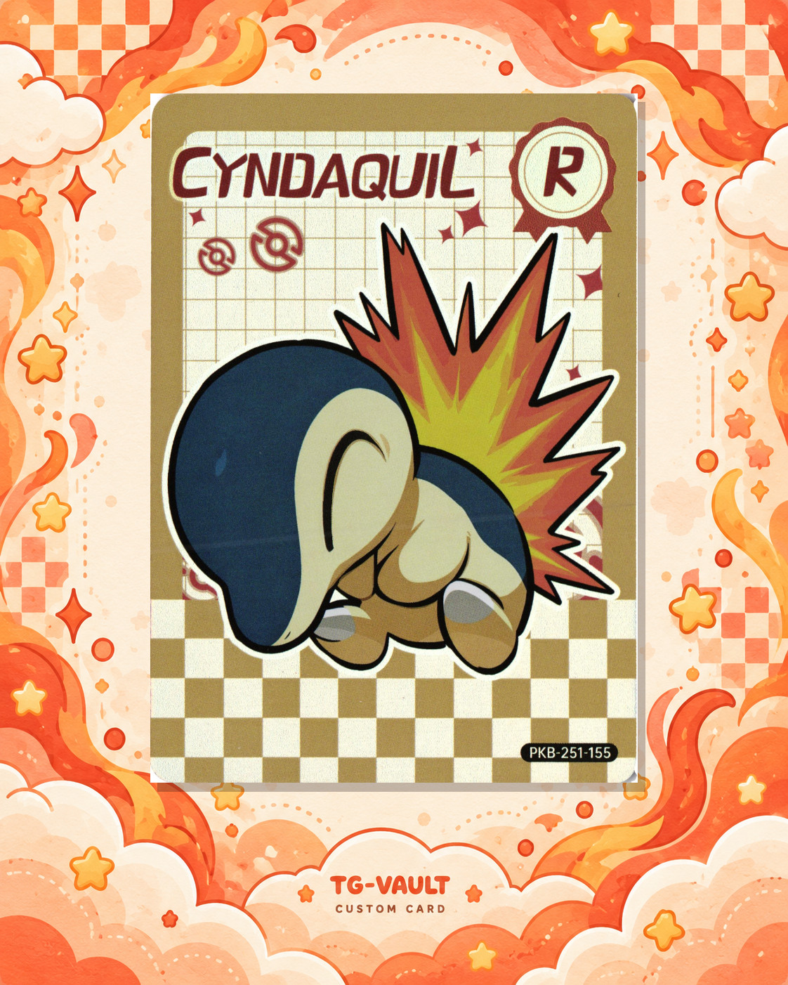 CYNDAQUIL – POKEBABY – verfügbar bei TG Vault