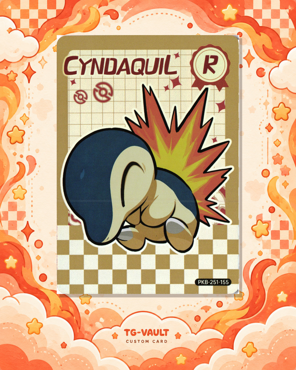 CYNDAQUIL – POKEBABY – verfügbar bei TG Vault