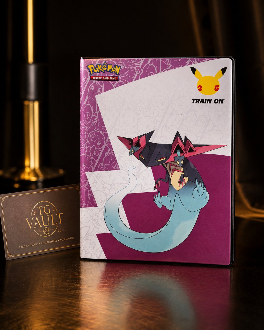Pokemon Train On 25 Dragapult Binder